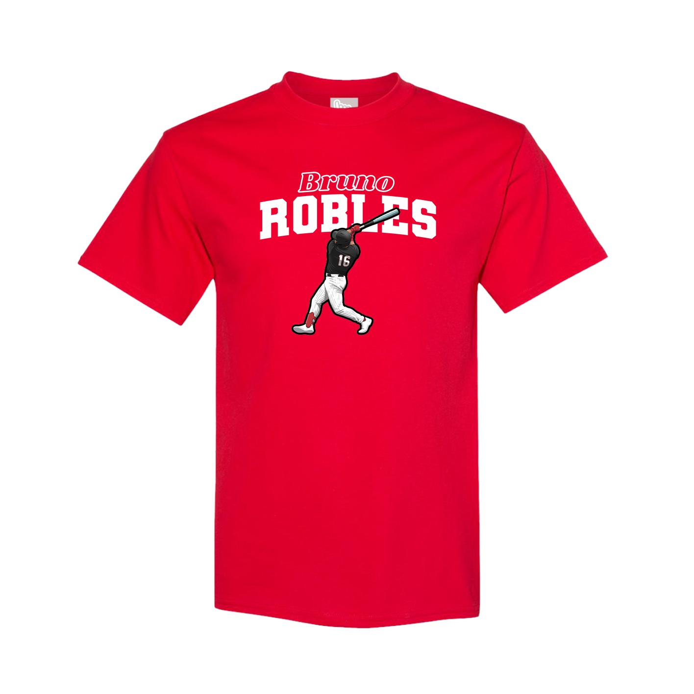 Tee — Name Arch in Red