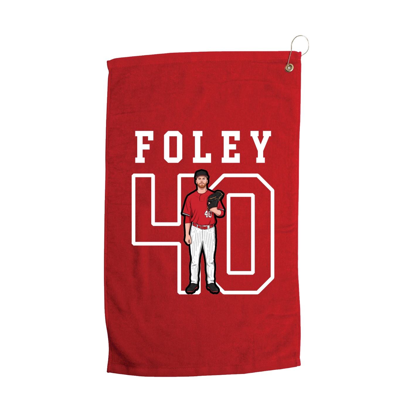 Golf Towel — Shirsey in Red