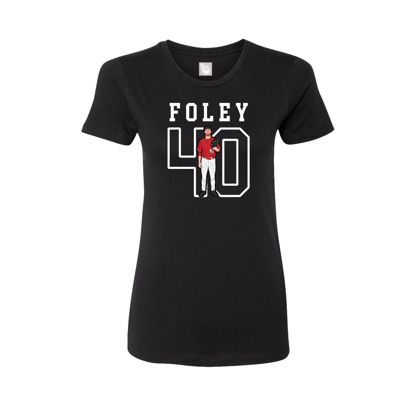 Fitted Women's Tee — Shirsey in Black