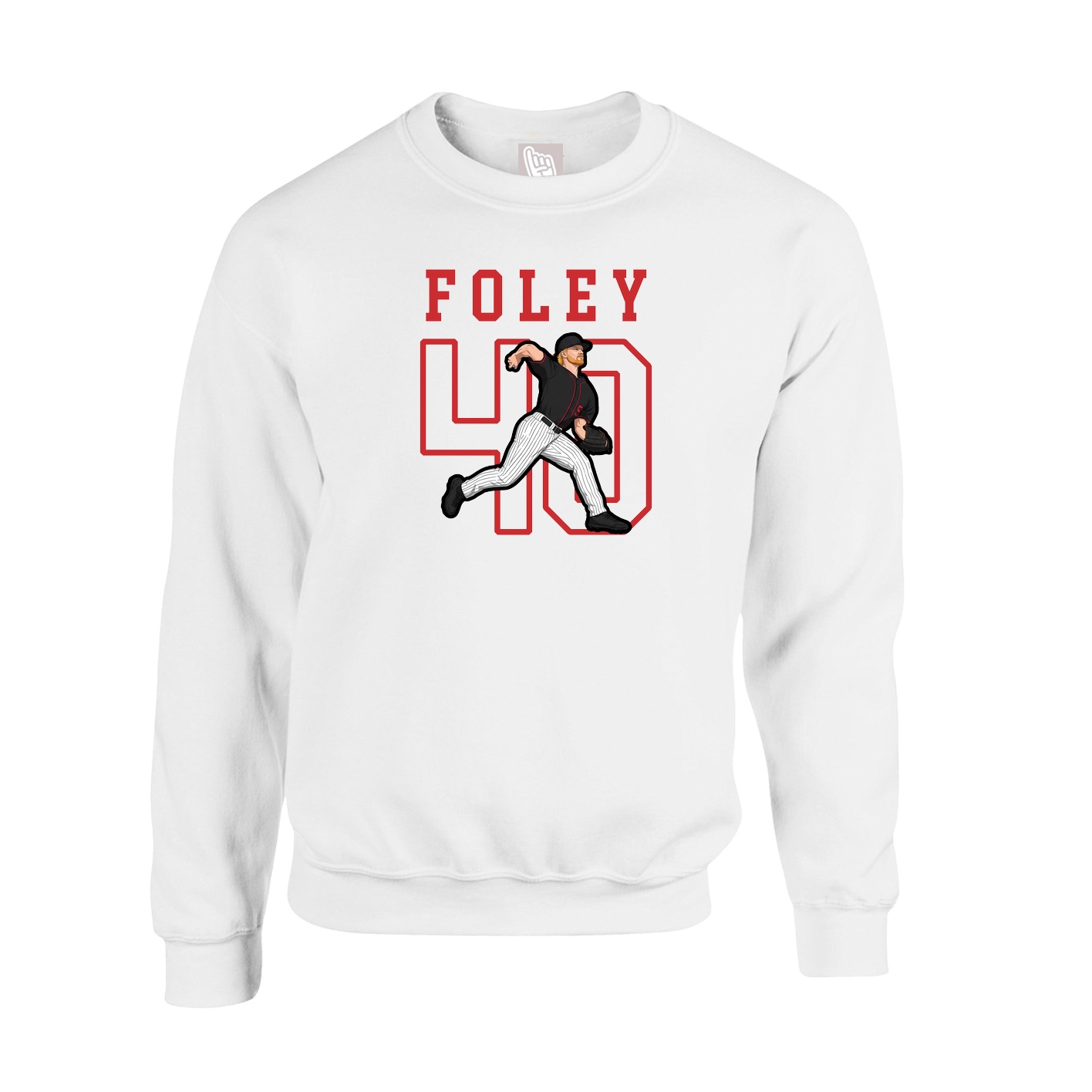 Fleece Crew — Shirsey in White