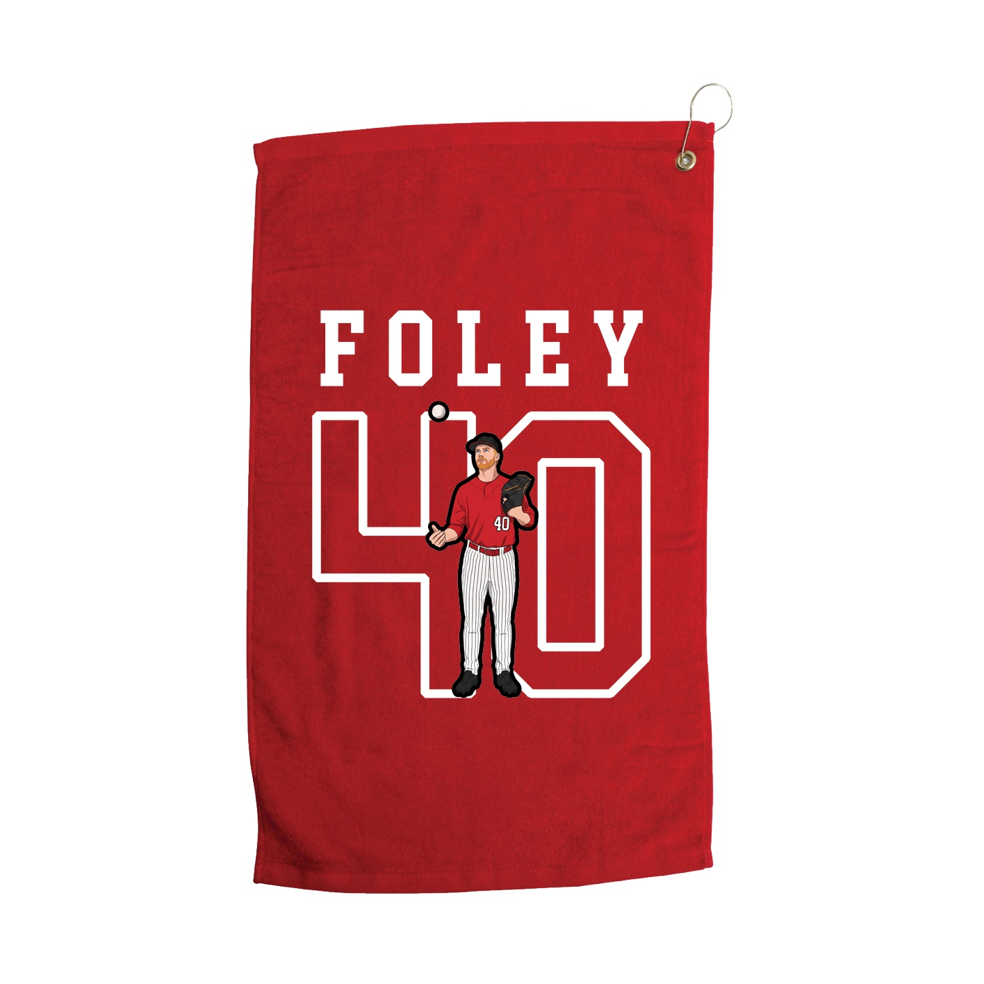 Golf Towel — Shirsey in Red