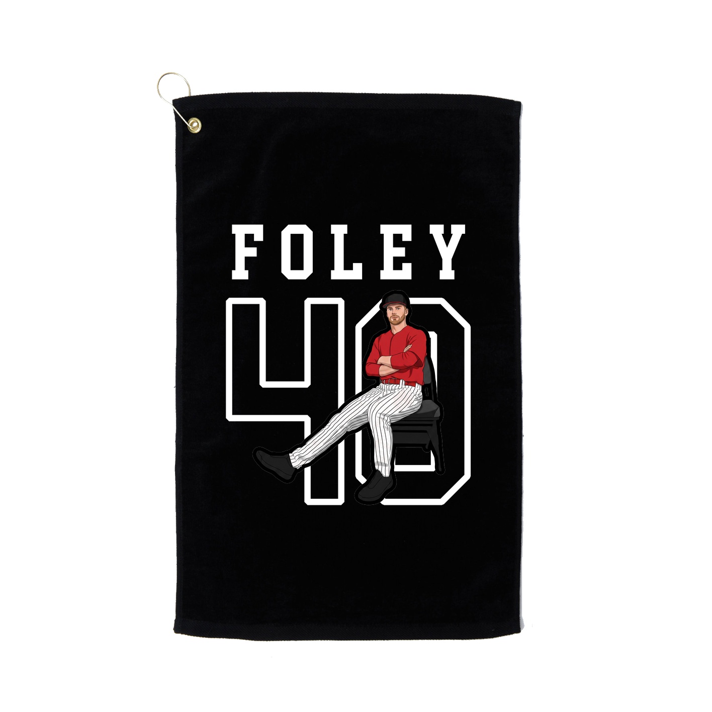 Golf Towel — Shirsey in Black