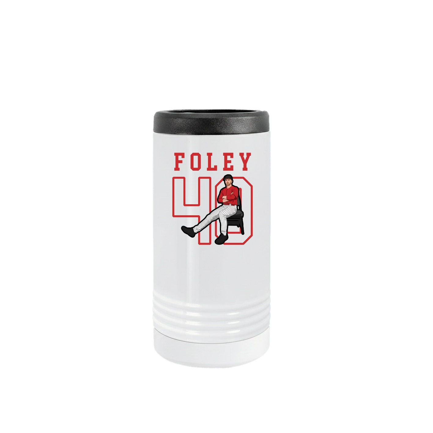 Slim Beverage Holder — Shirsey in White