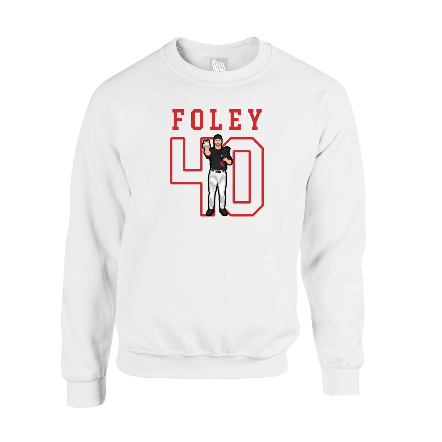 Fleece Crew — Shirsey in White