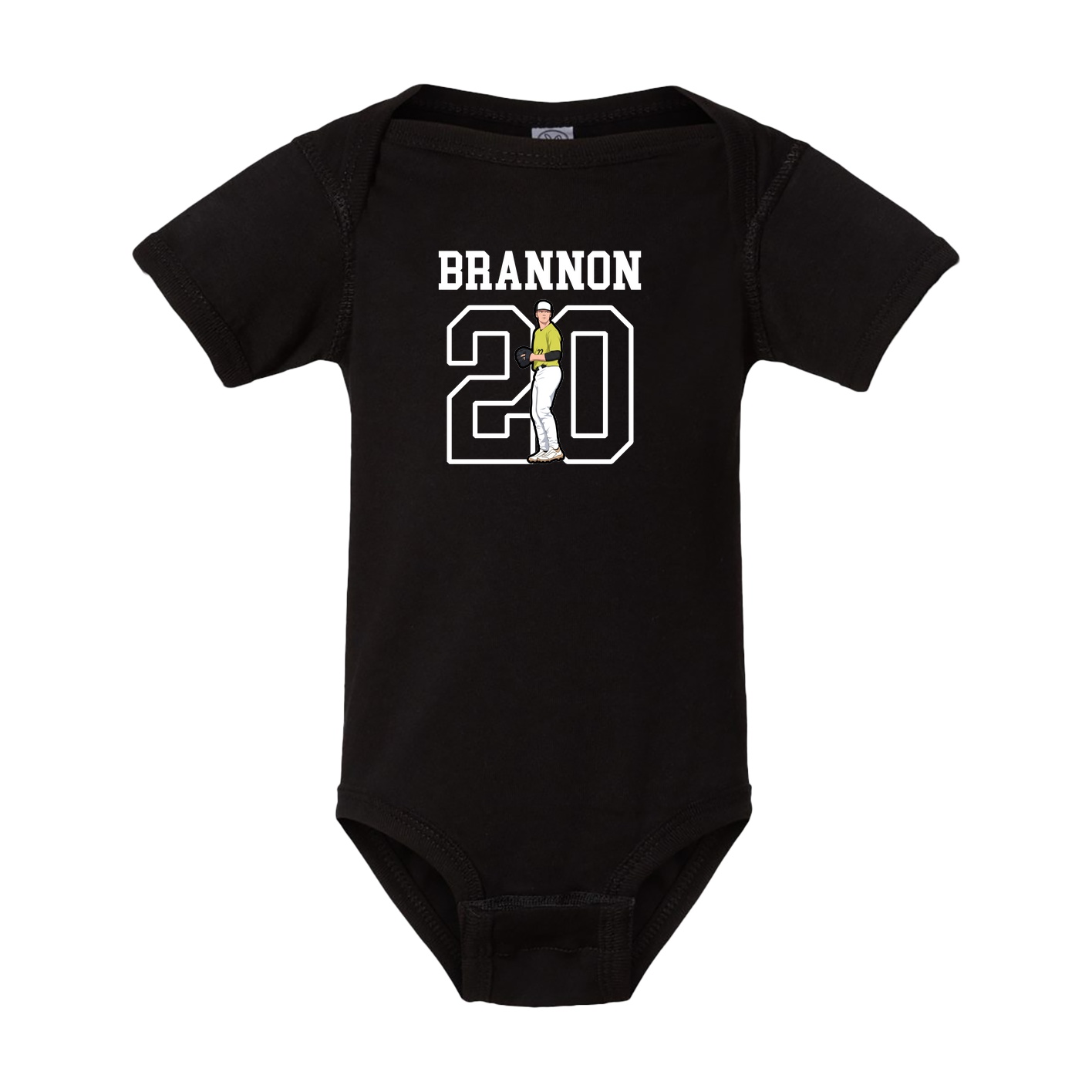 Baby Onesie — Shirsey in Black