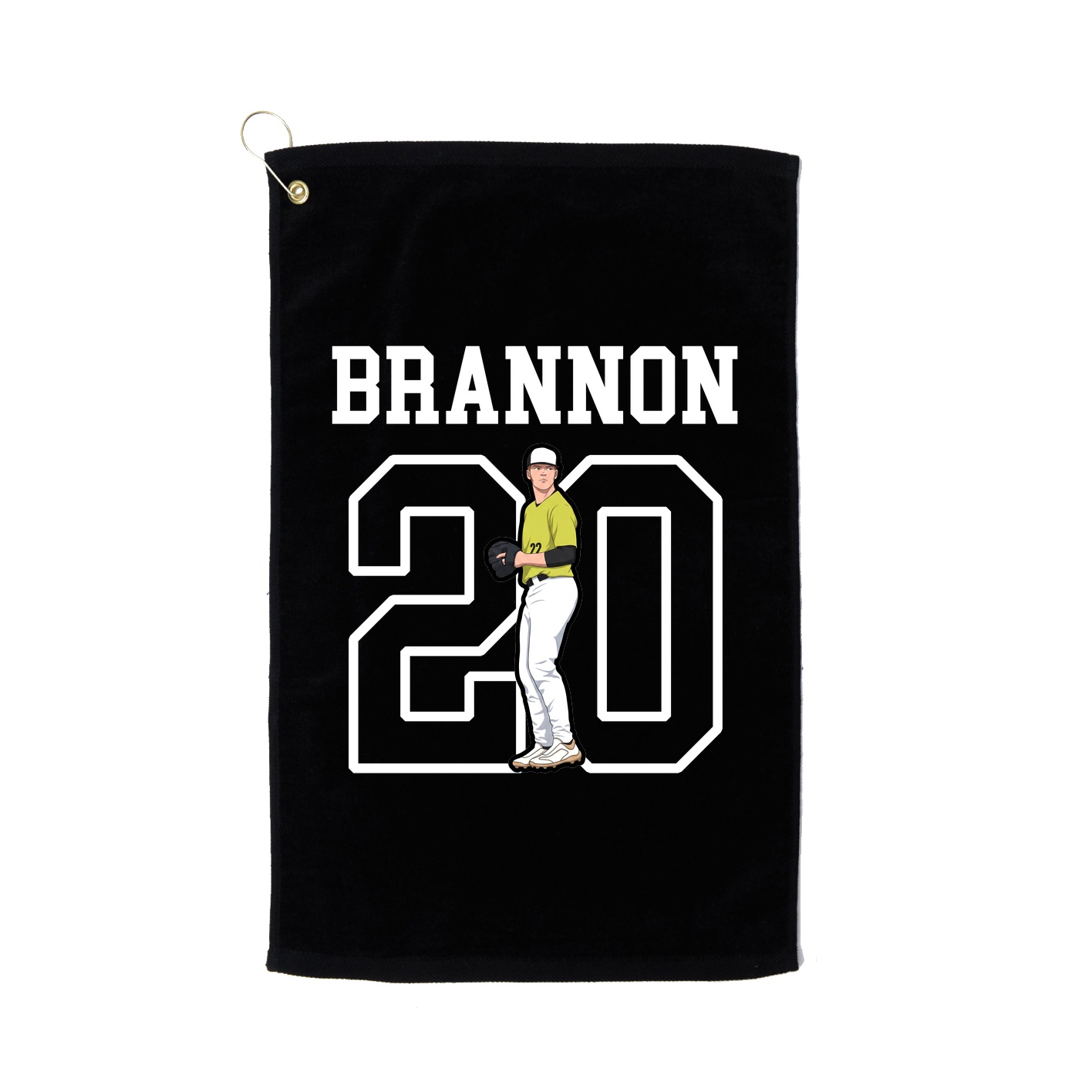 Golf Towel — Shirsey in Black