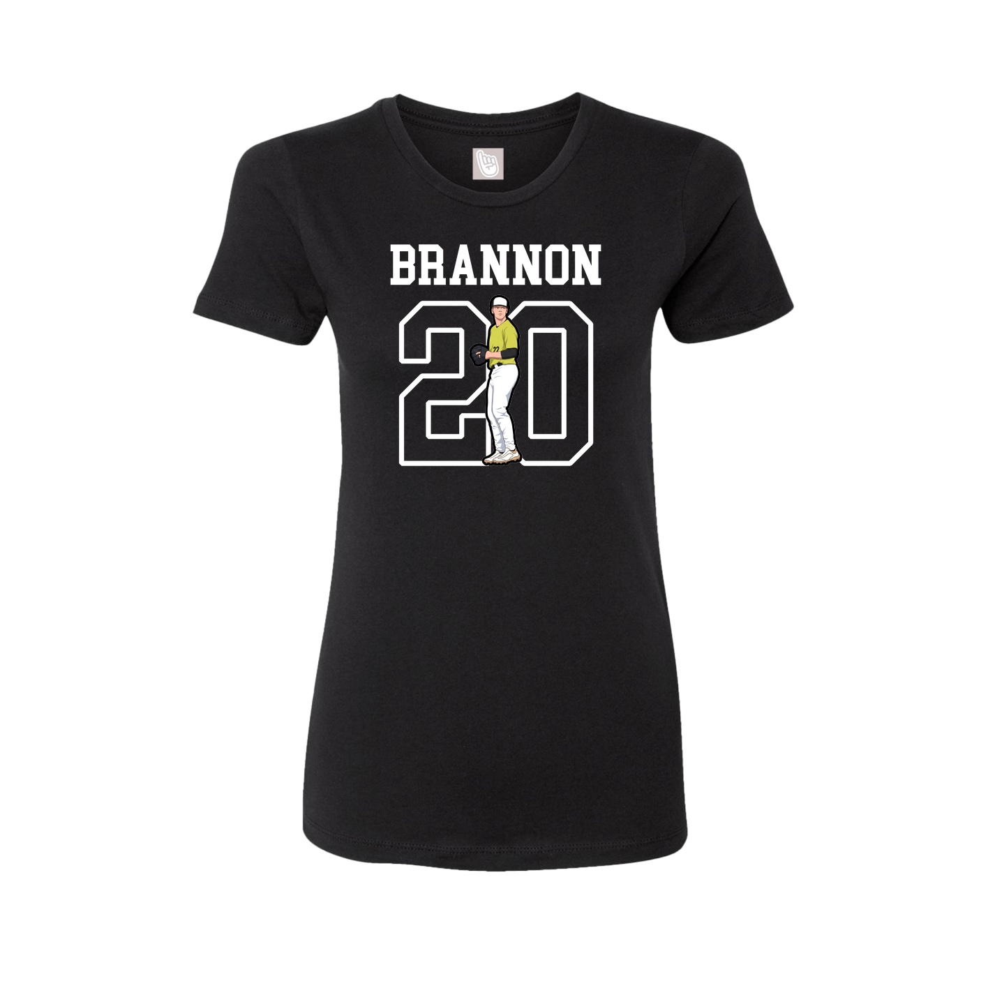 Fitted Women's Tee — Shirsey in Black