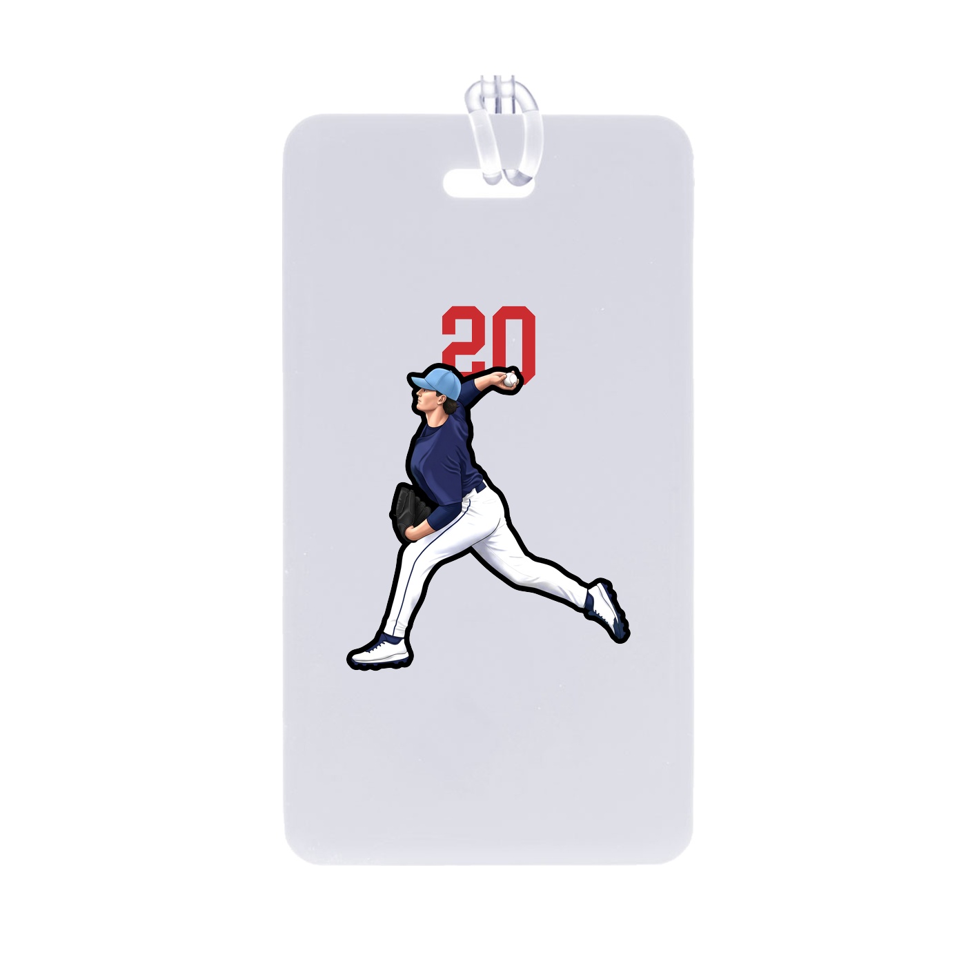 Bag Tag — Number Top in Classic