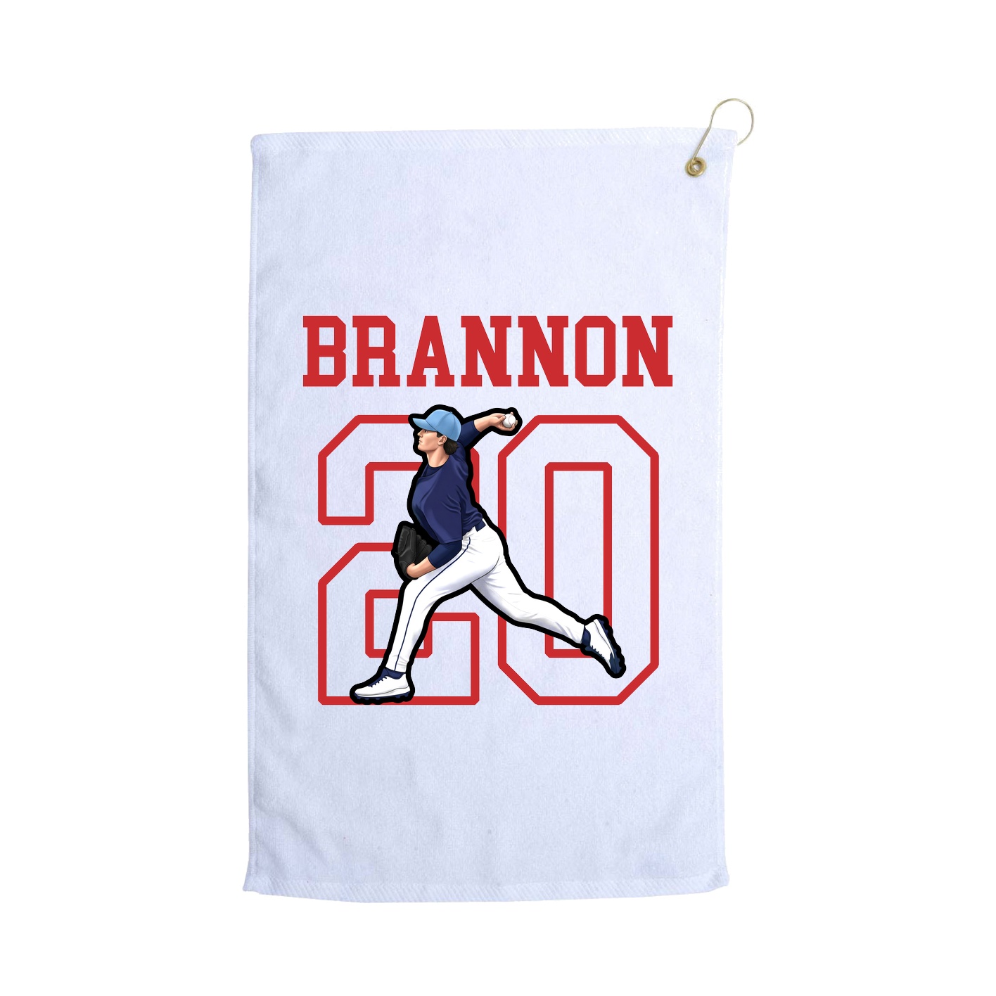 Golf Towel — Shirsey in White