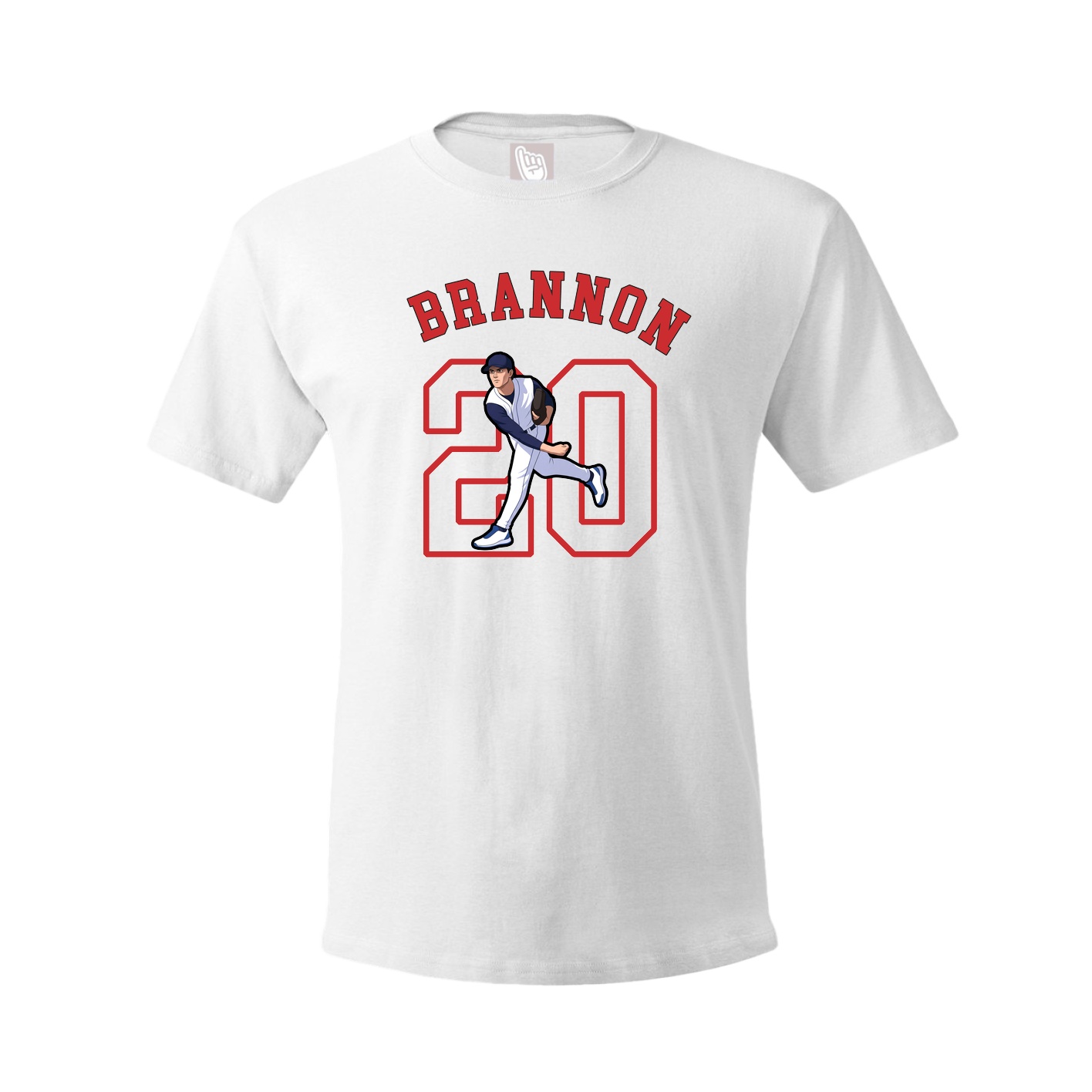 Youth Tee — Shirsey Arch in White