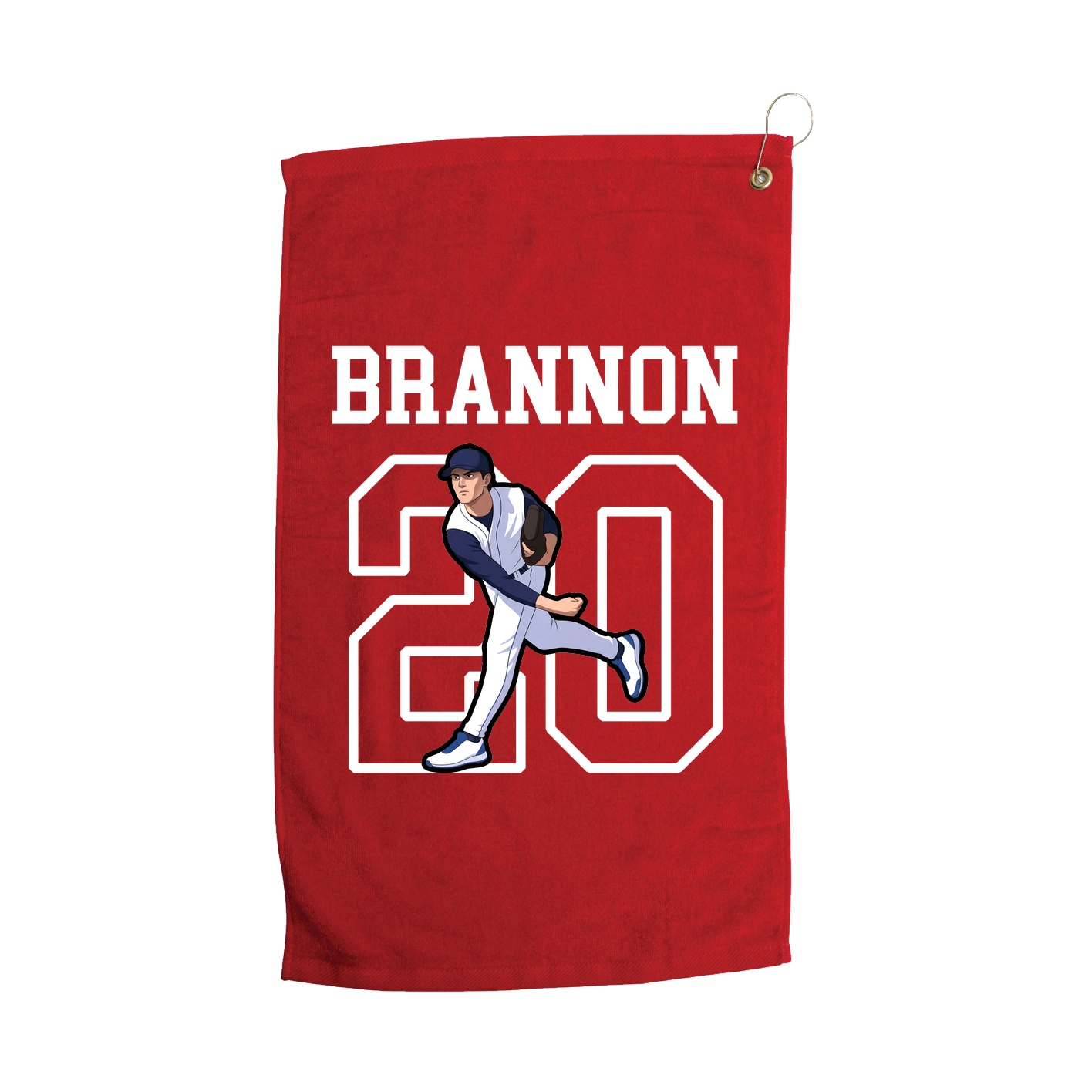 Golf Towel — Shirsey in Red