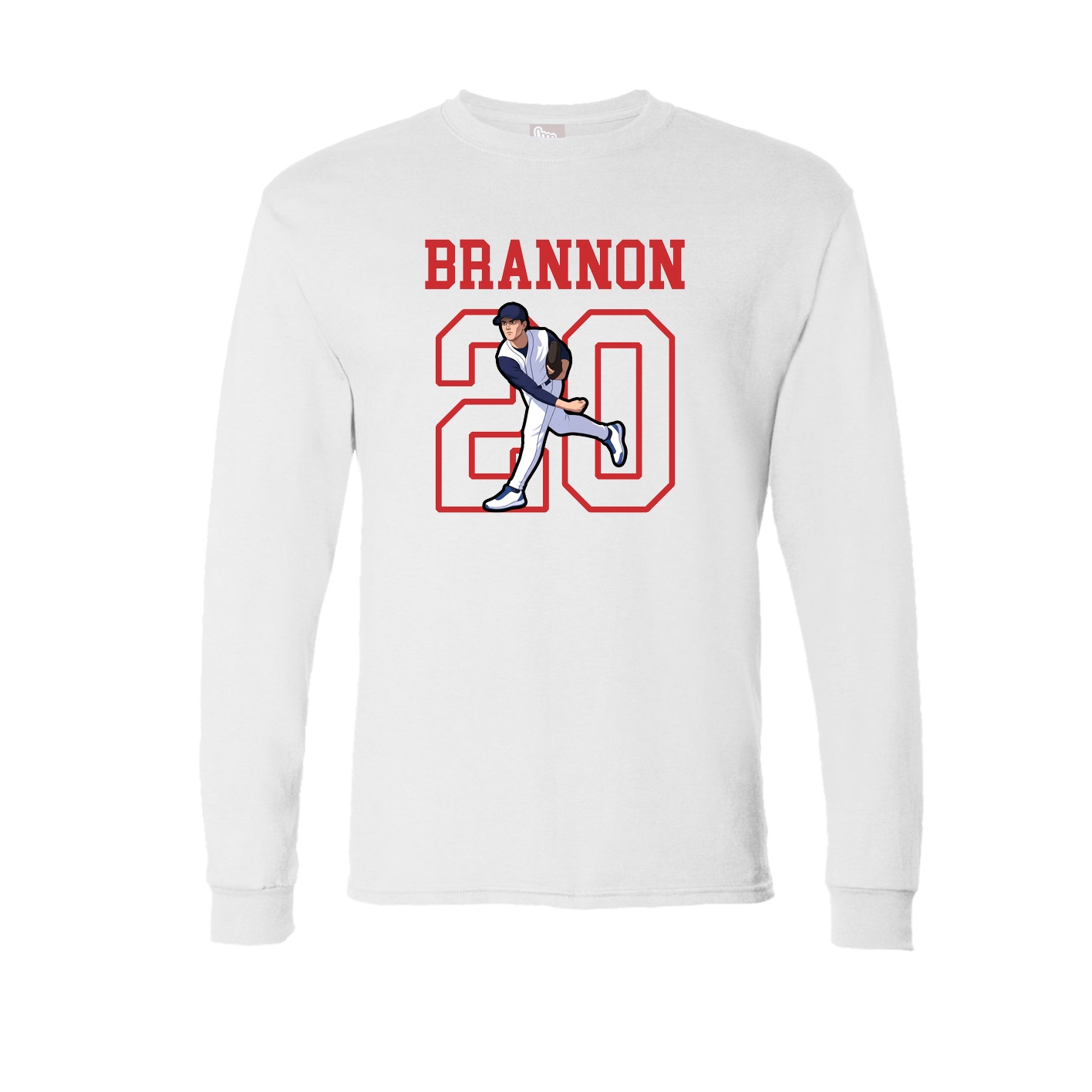 Long Sleeve Tee — Shirsey in White
