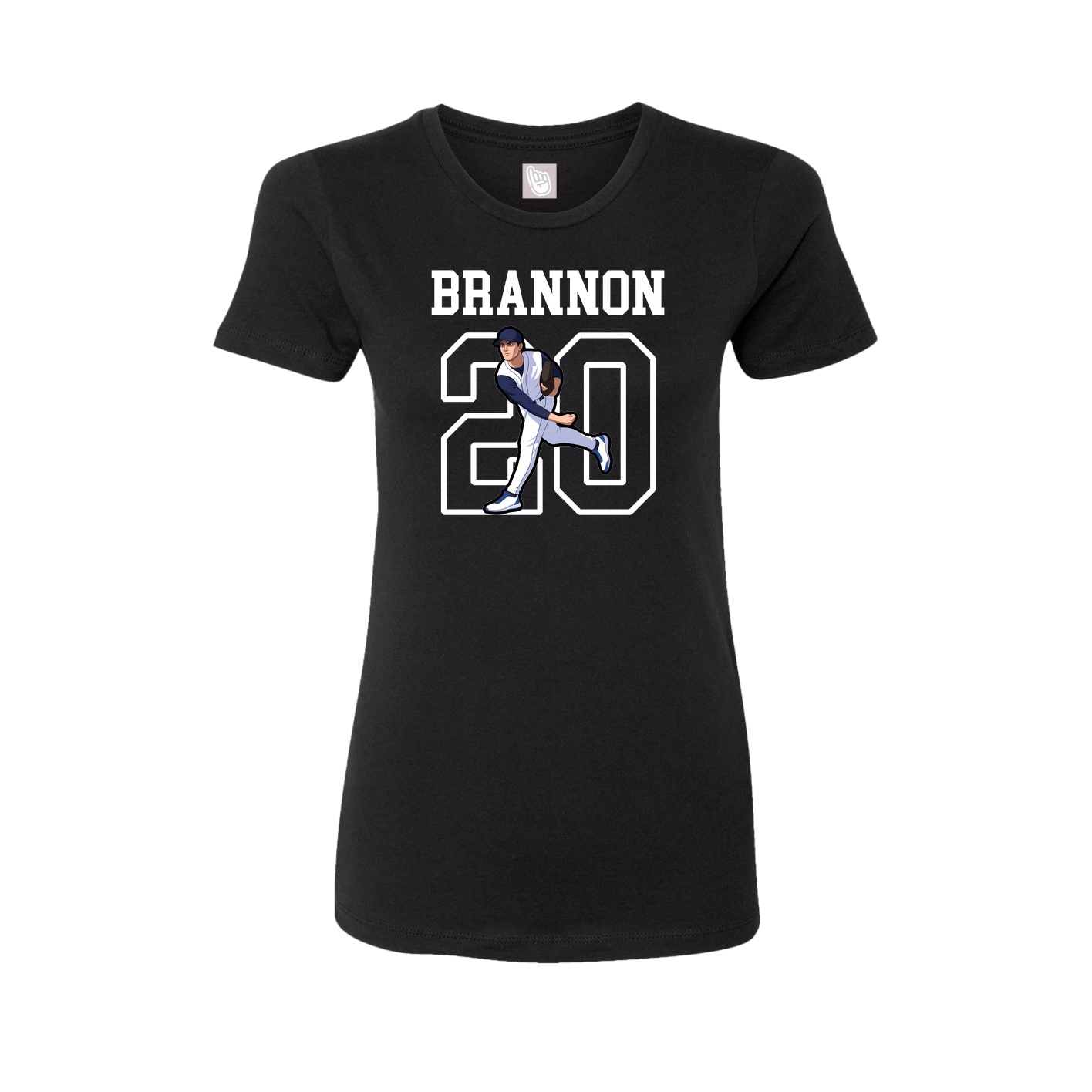 Fitted Women's Tee — Shirsey in Black