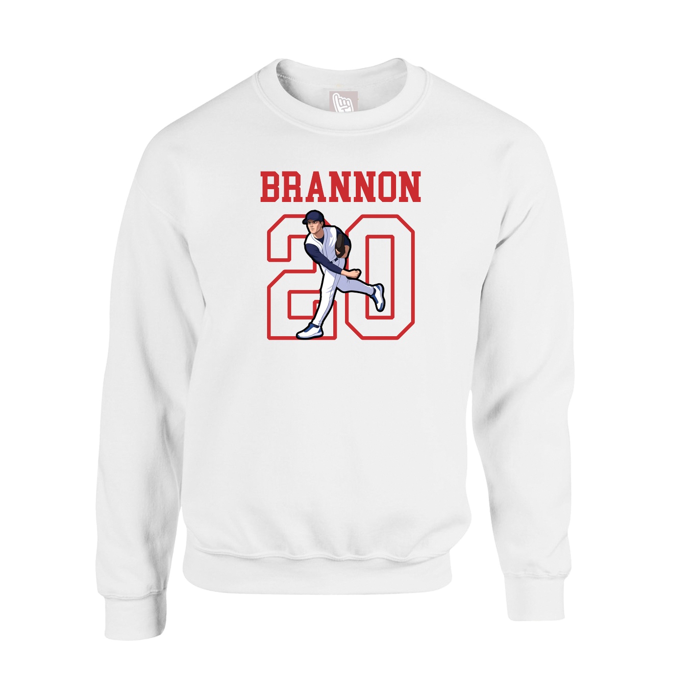 Fleece Crew — Shirsey in White