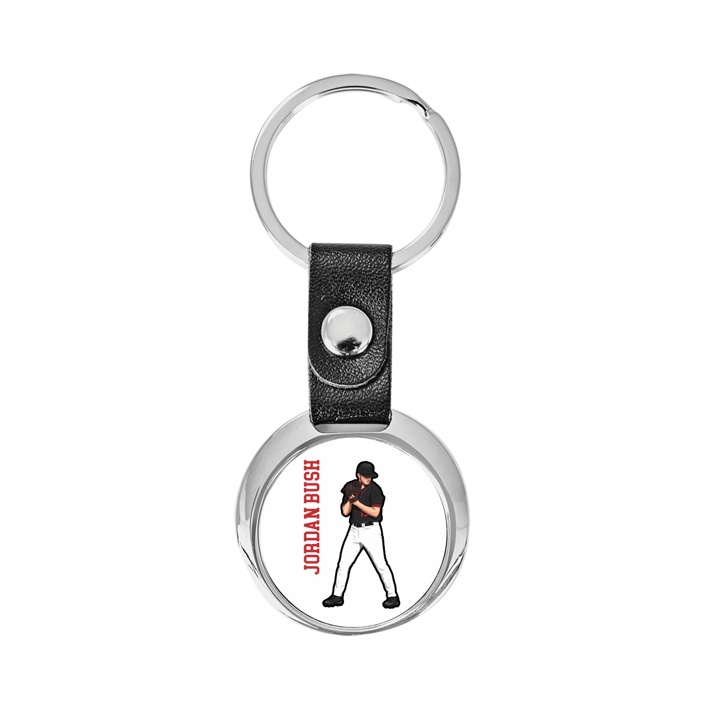Key Chain — Name Vertical in Classic