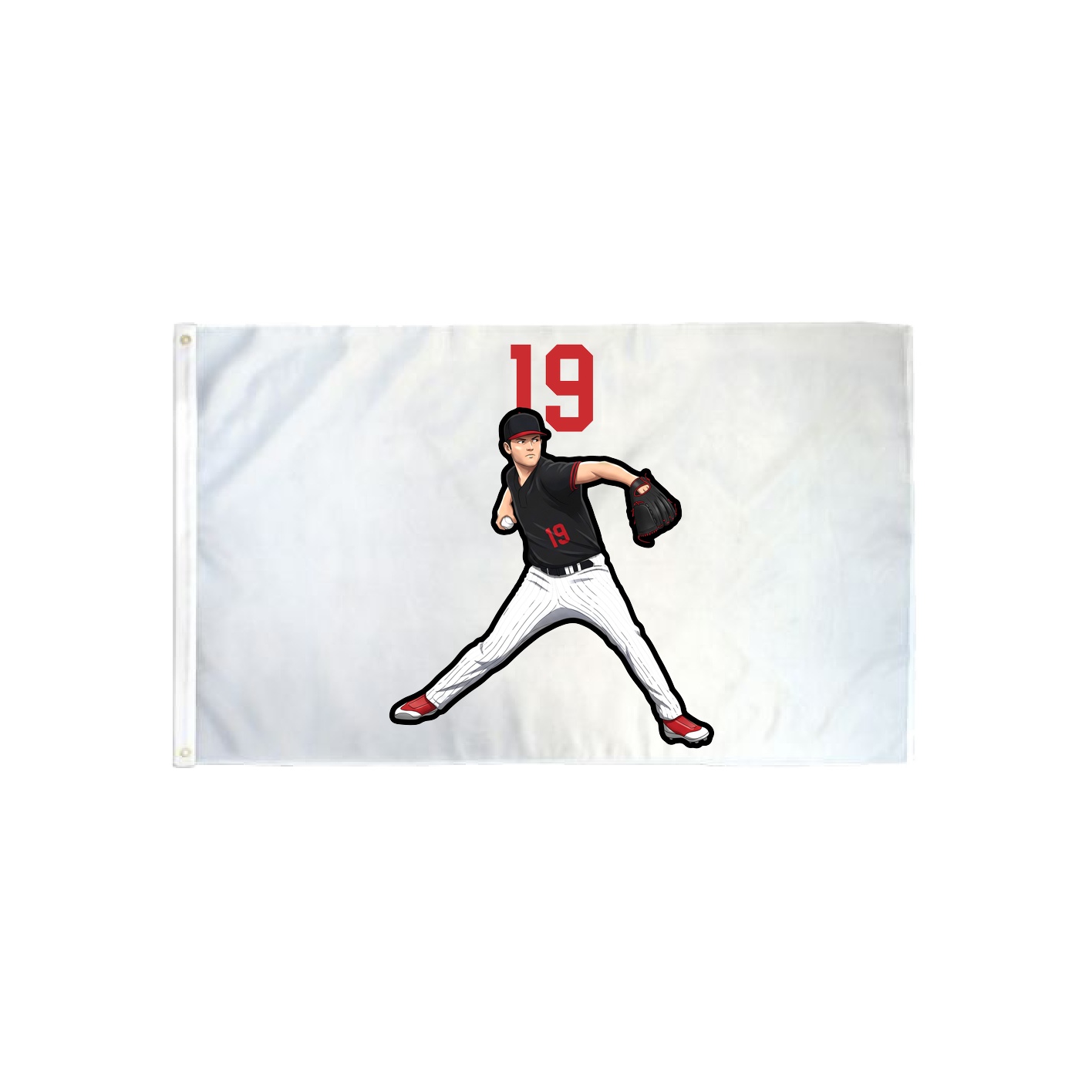 3x5 Flag — Number Top in Classic