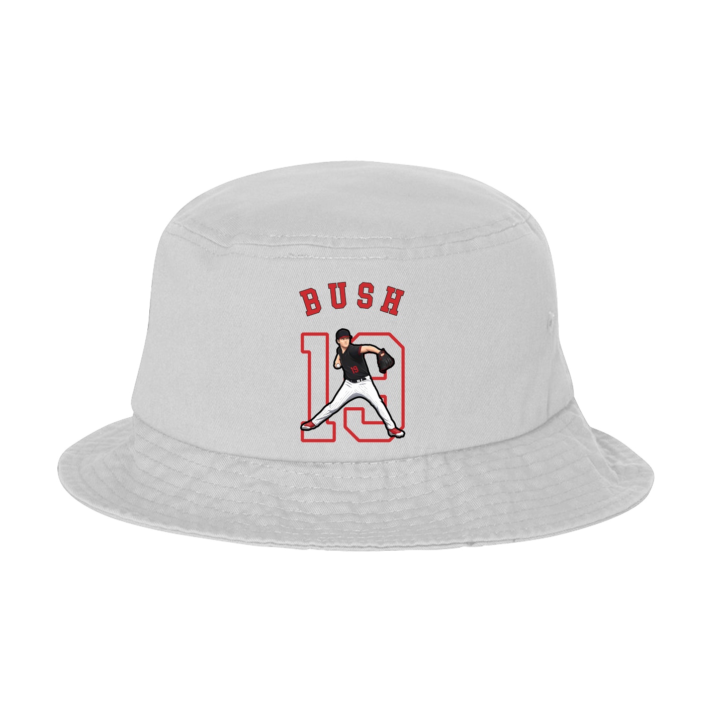 Bucket Cap — Shirsey Arch in White