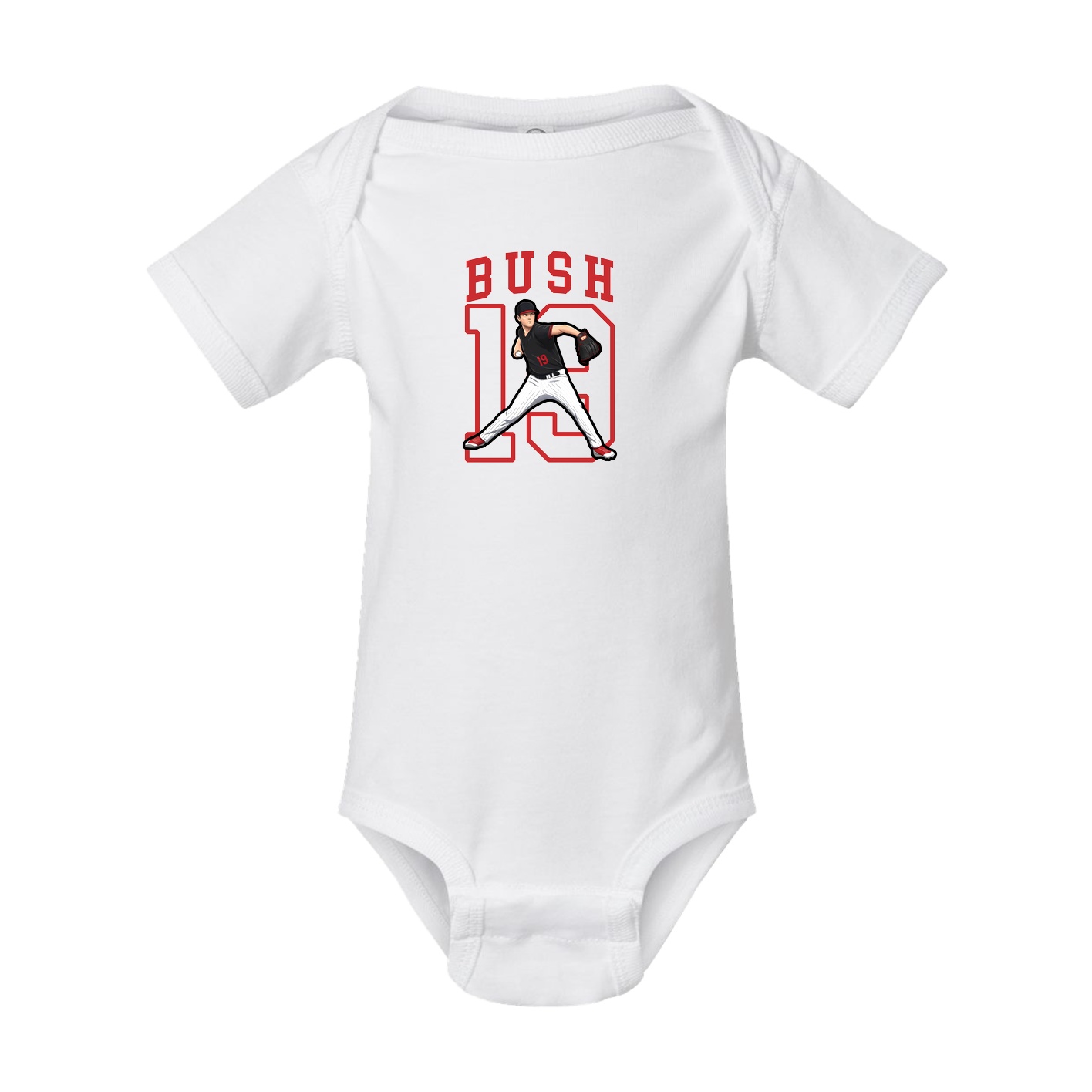 Baby Onesie — Shirsey in White