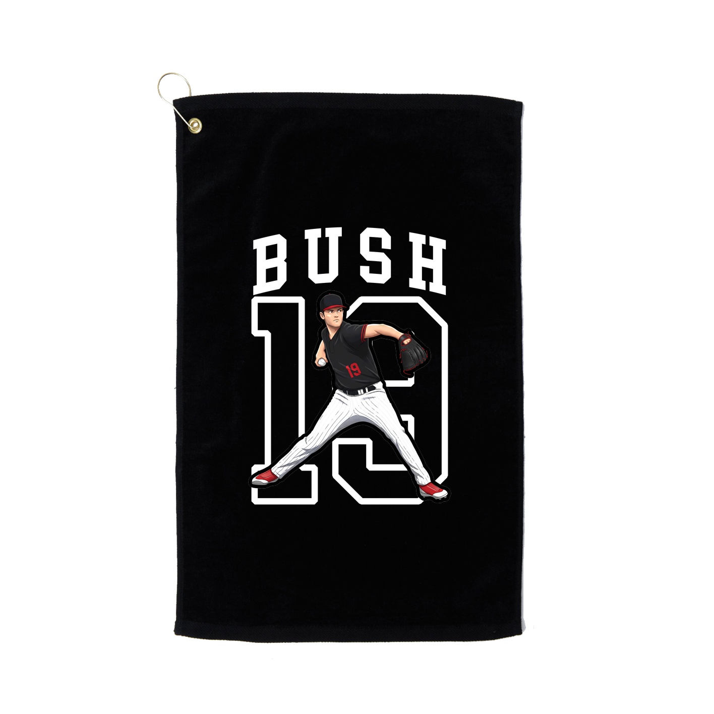 Golf Towel — Shirsey in Black