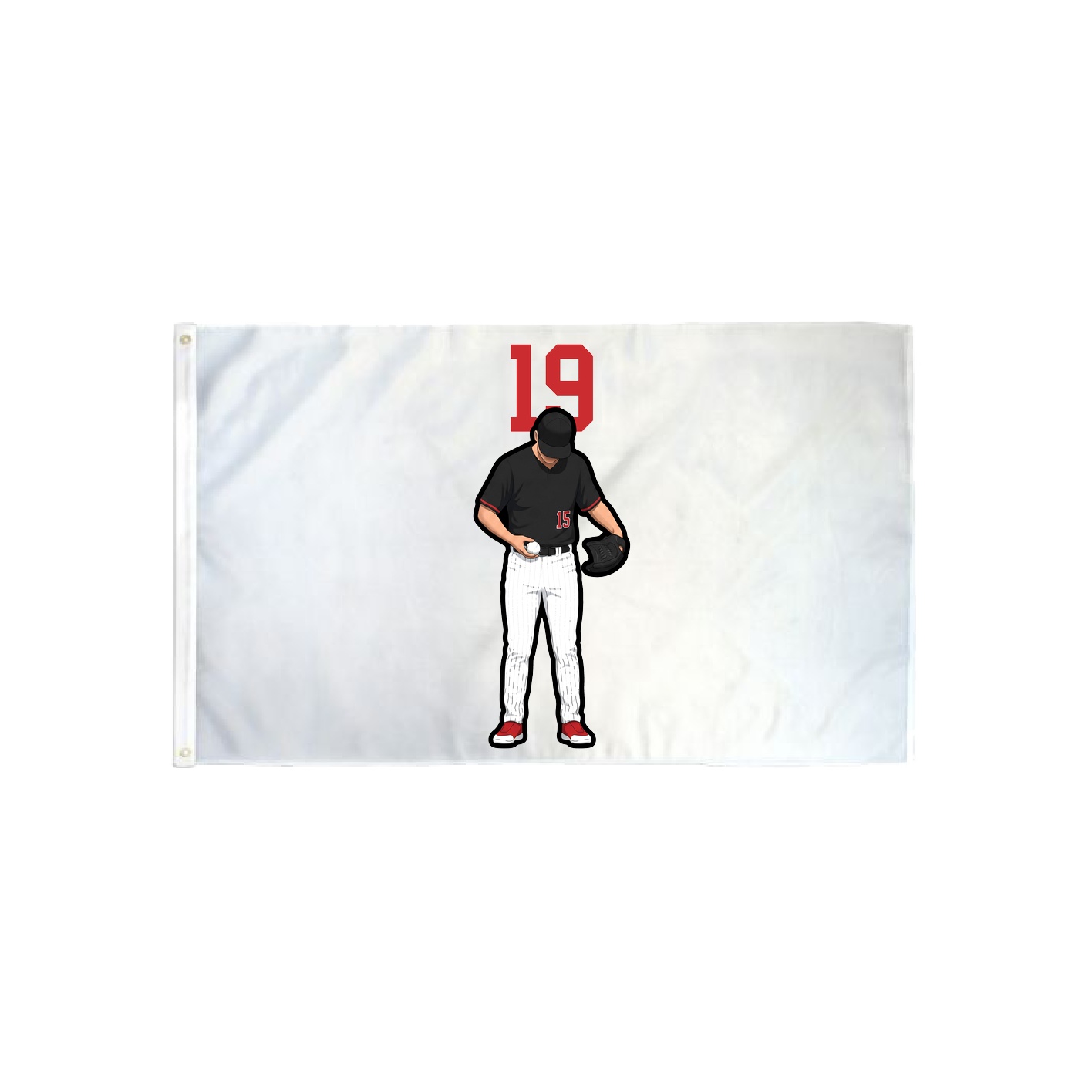 3x5 Flag — Number Top in Classic