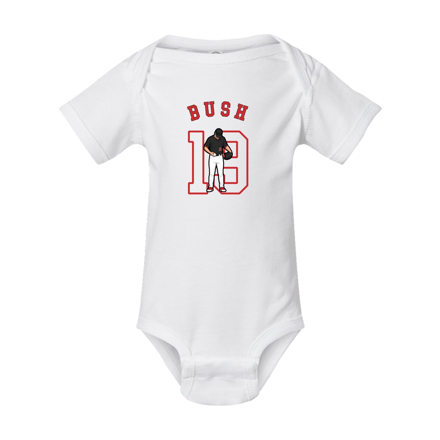 Baby Onesie — Shirsey Arch in White