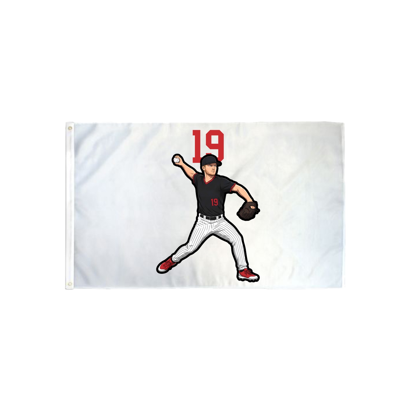 3x5 Flag — Number Top in Classic