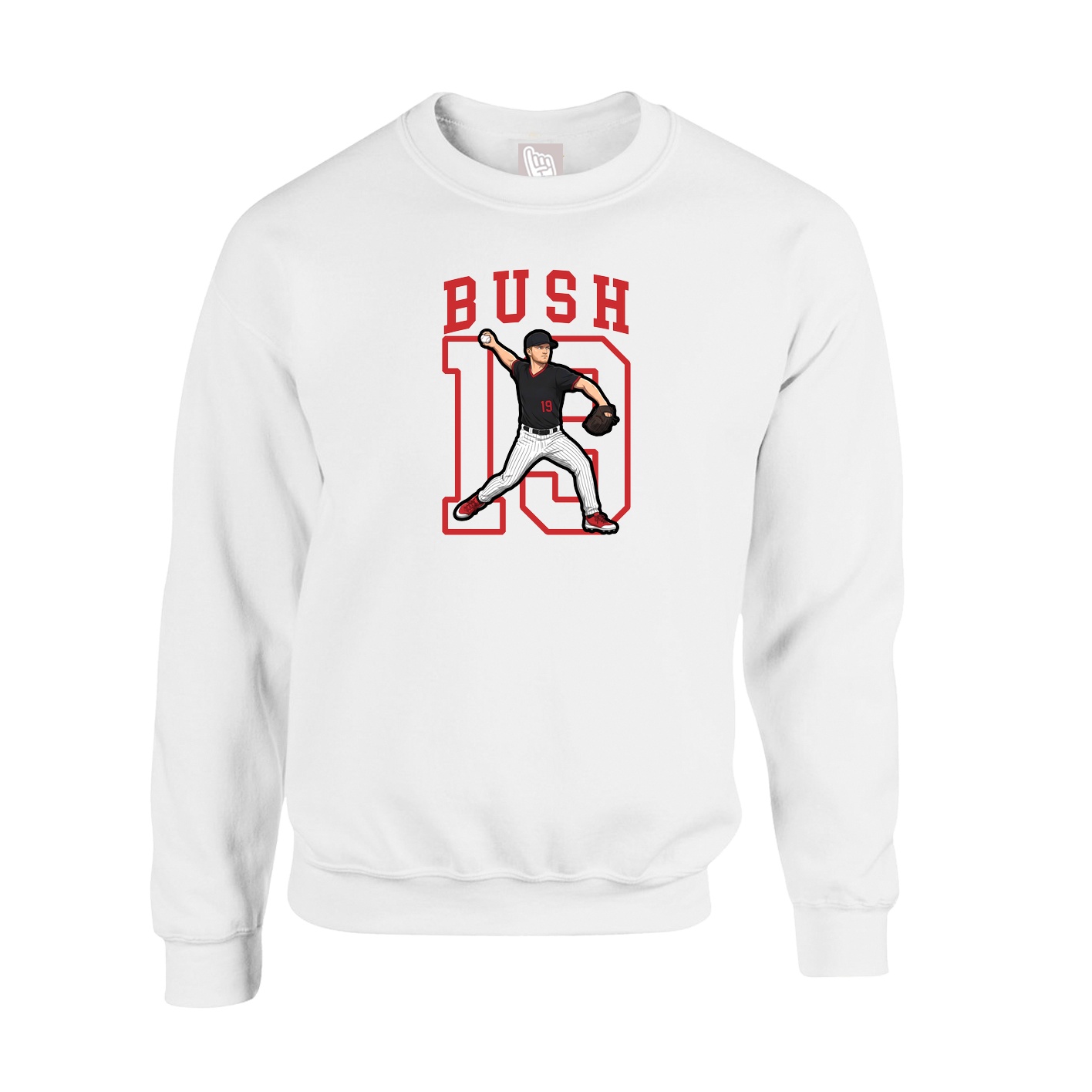 Fleece Crew — Shirsey in White