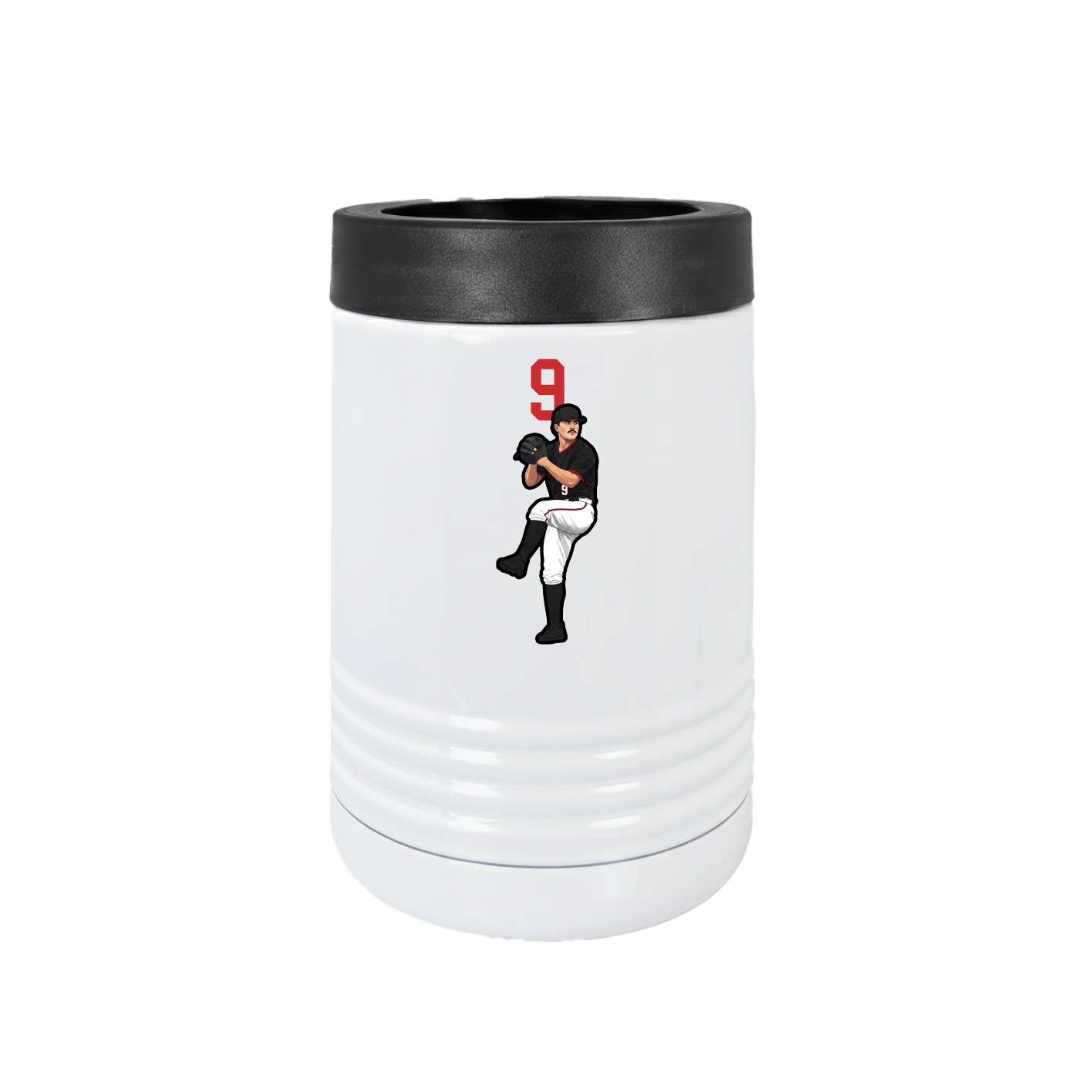 Beverage Holder — Number Top in White