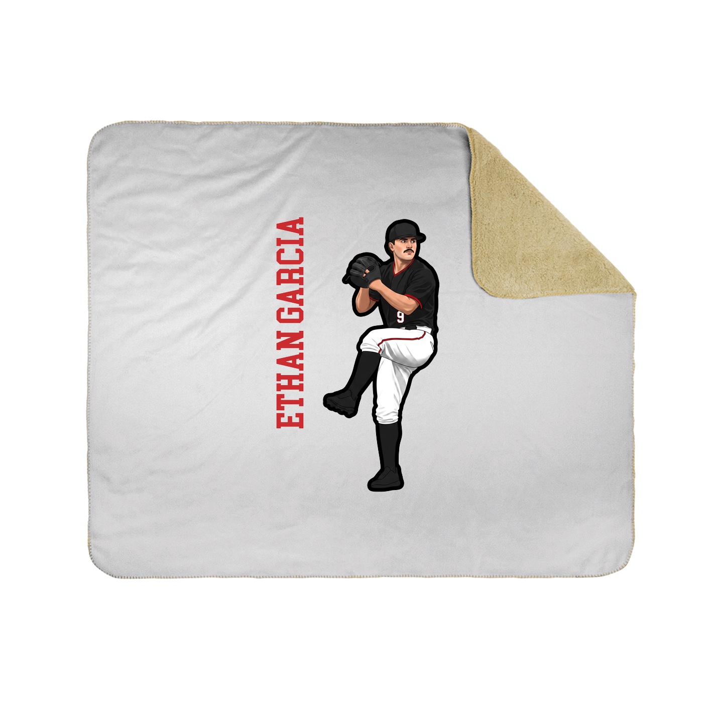 50x60 Sherpa Lined Throw Blanket
