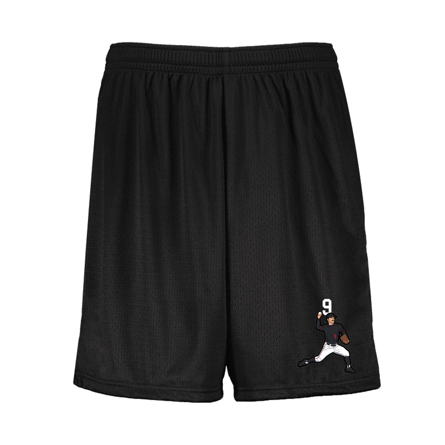 Shorts — Number Top in Black
