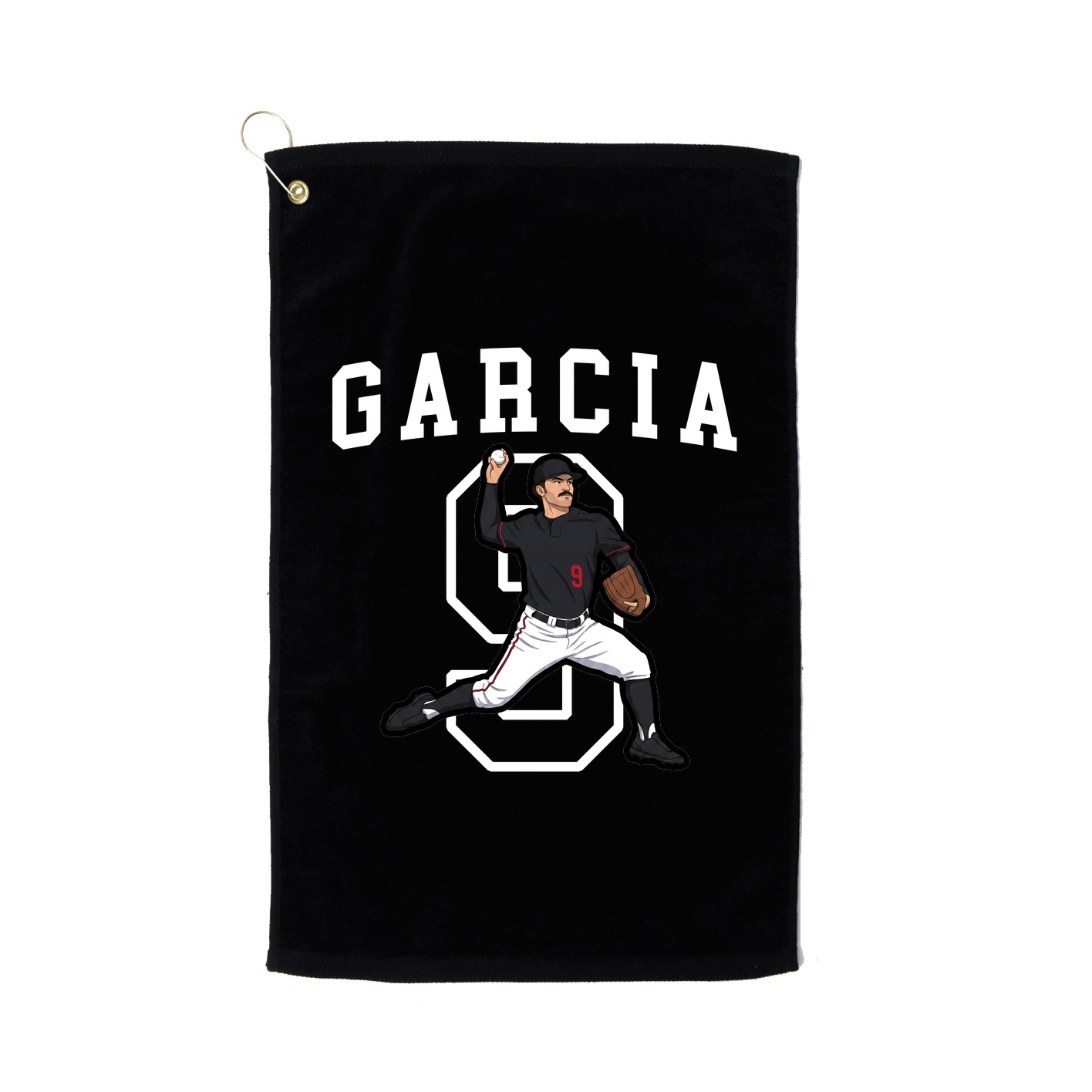 Golf Towel — Shirsey in Black