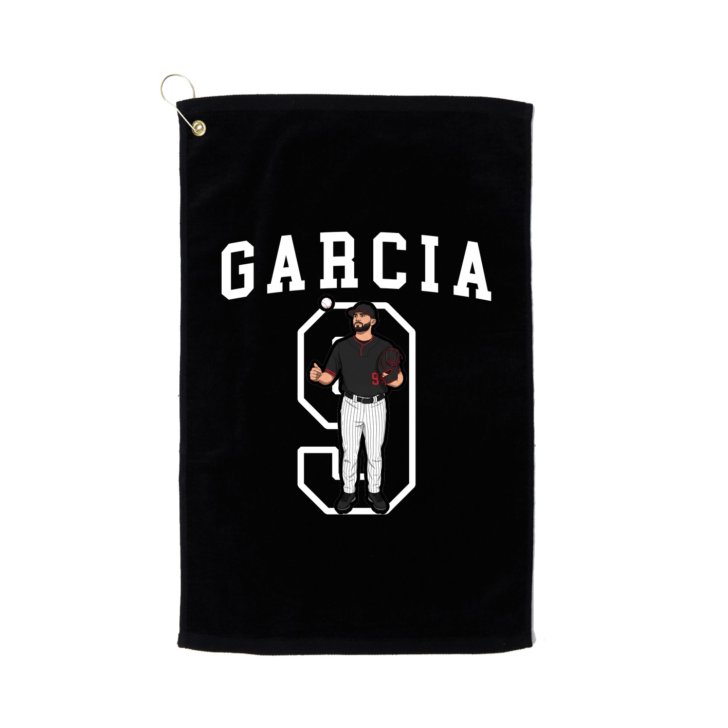 Golf Towel — Shirsey in Black