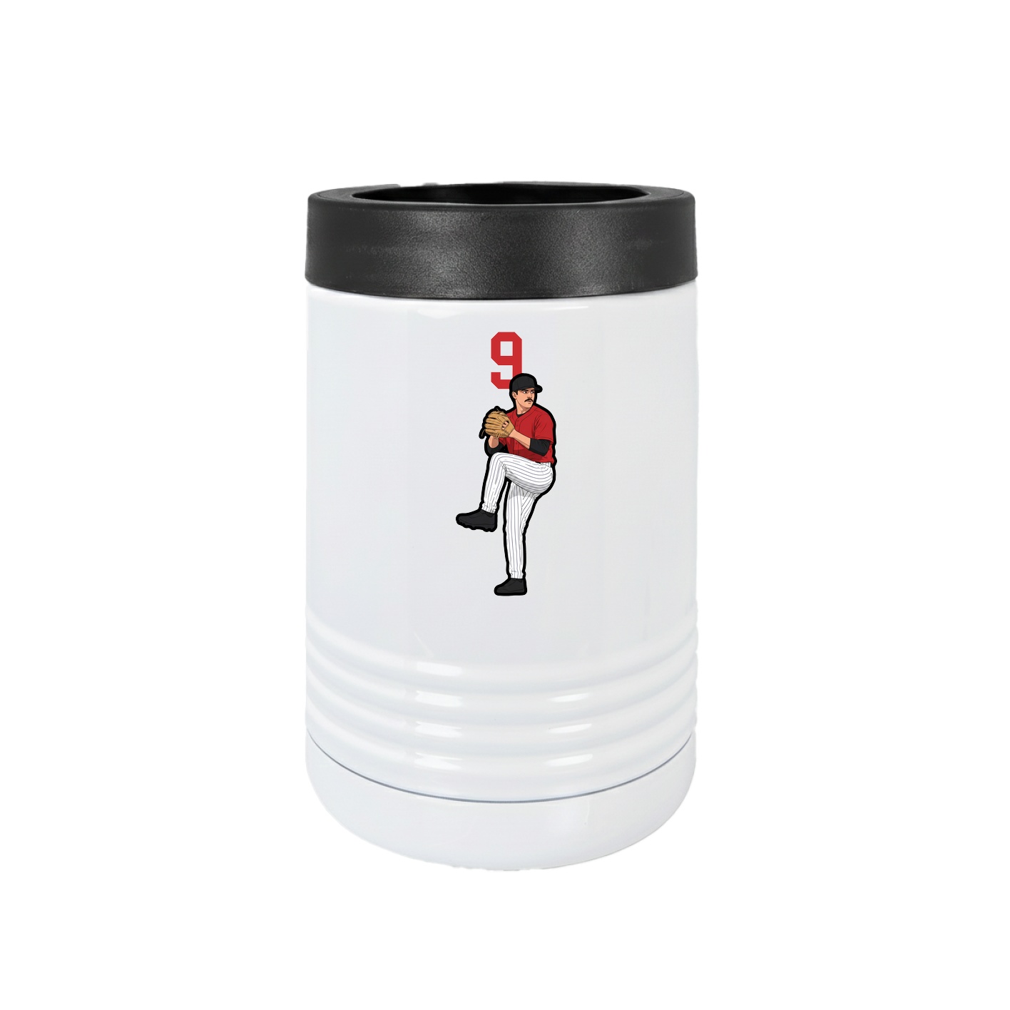 Beverage Holder — Number Top in White