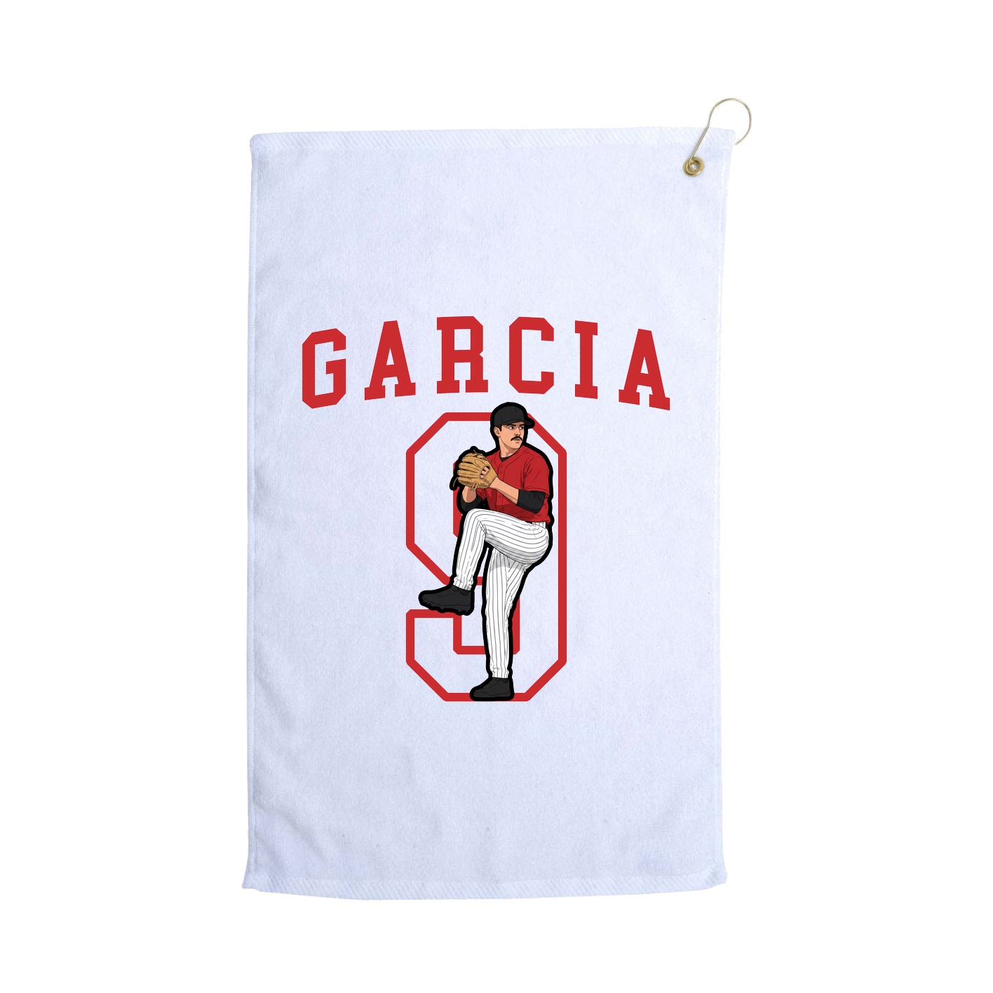 Golf Towel — Shirsey in White