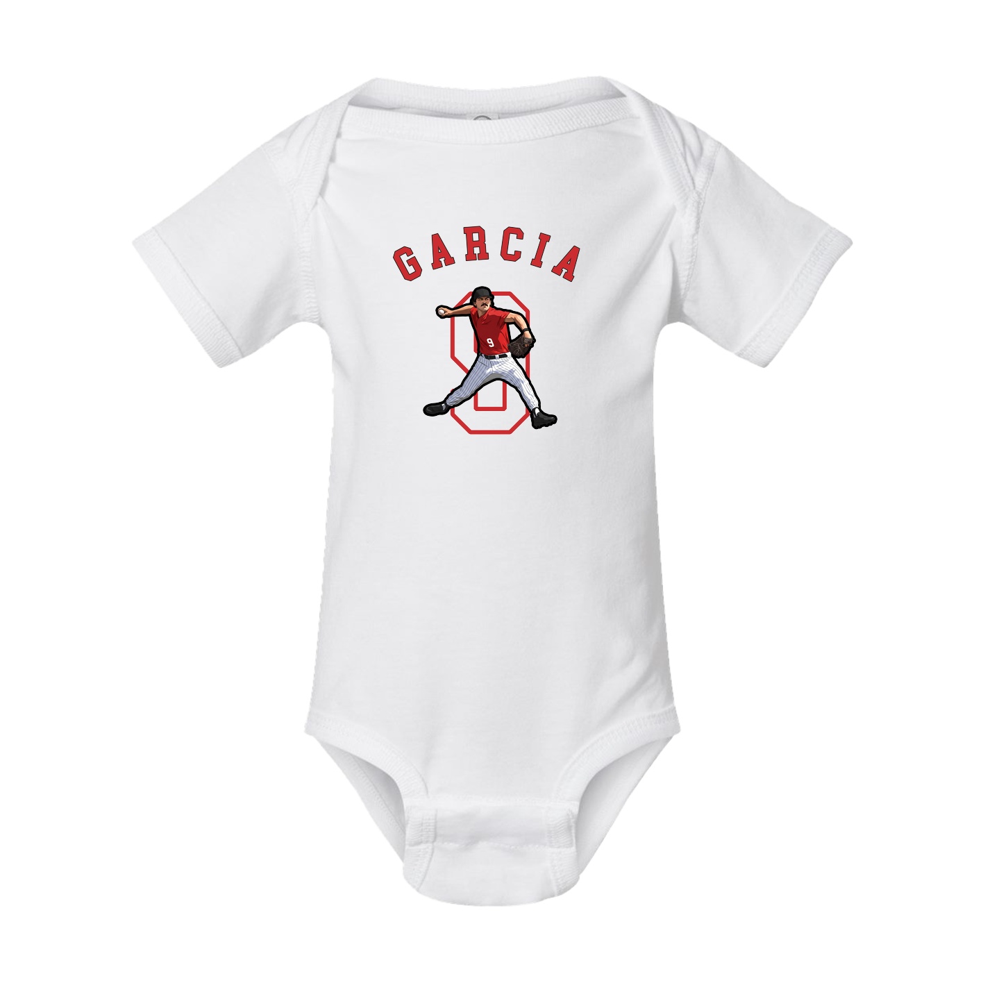 Baby Onesie — Shirsey Arch in White