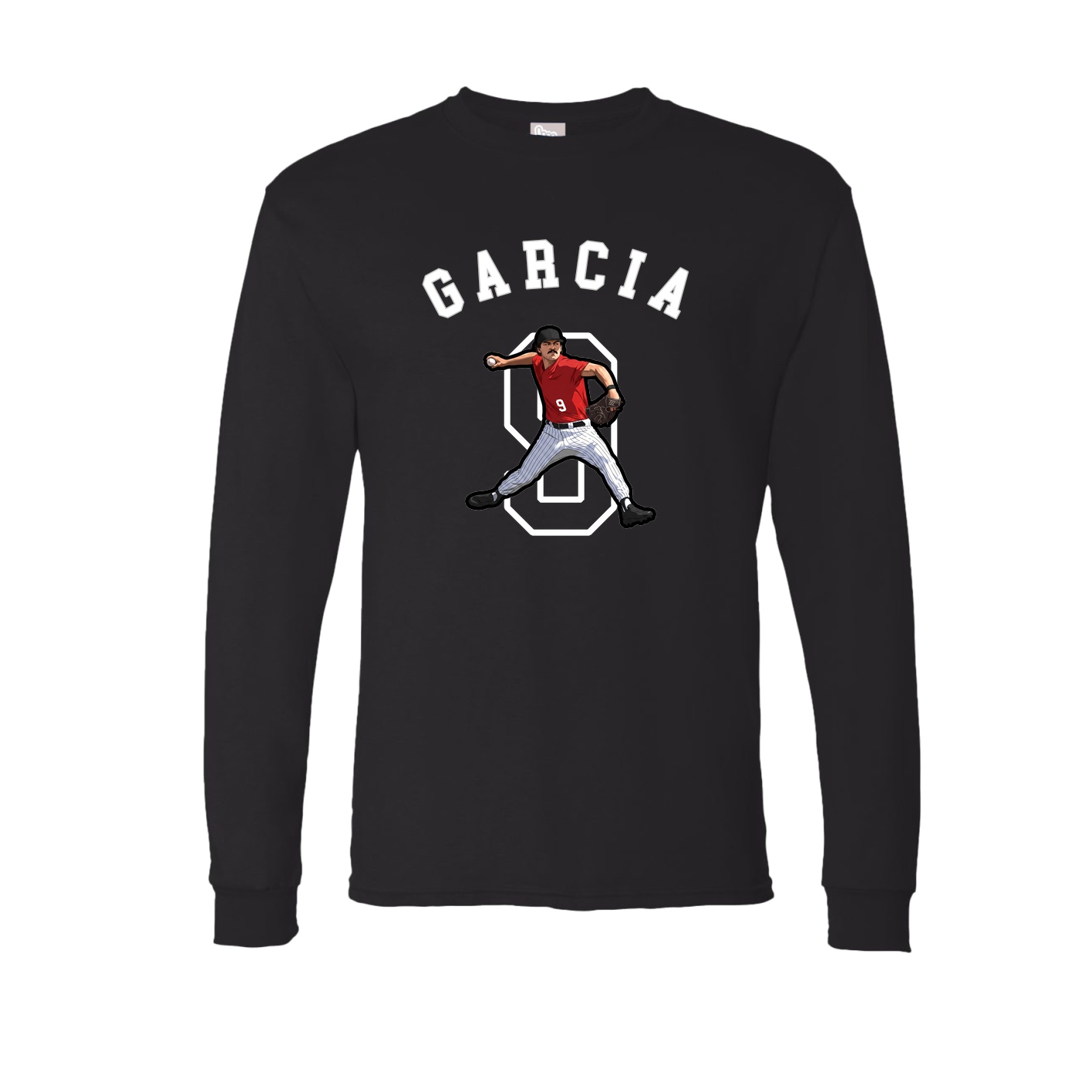 Long Sleeve Tee — Shirsey Arch in Black