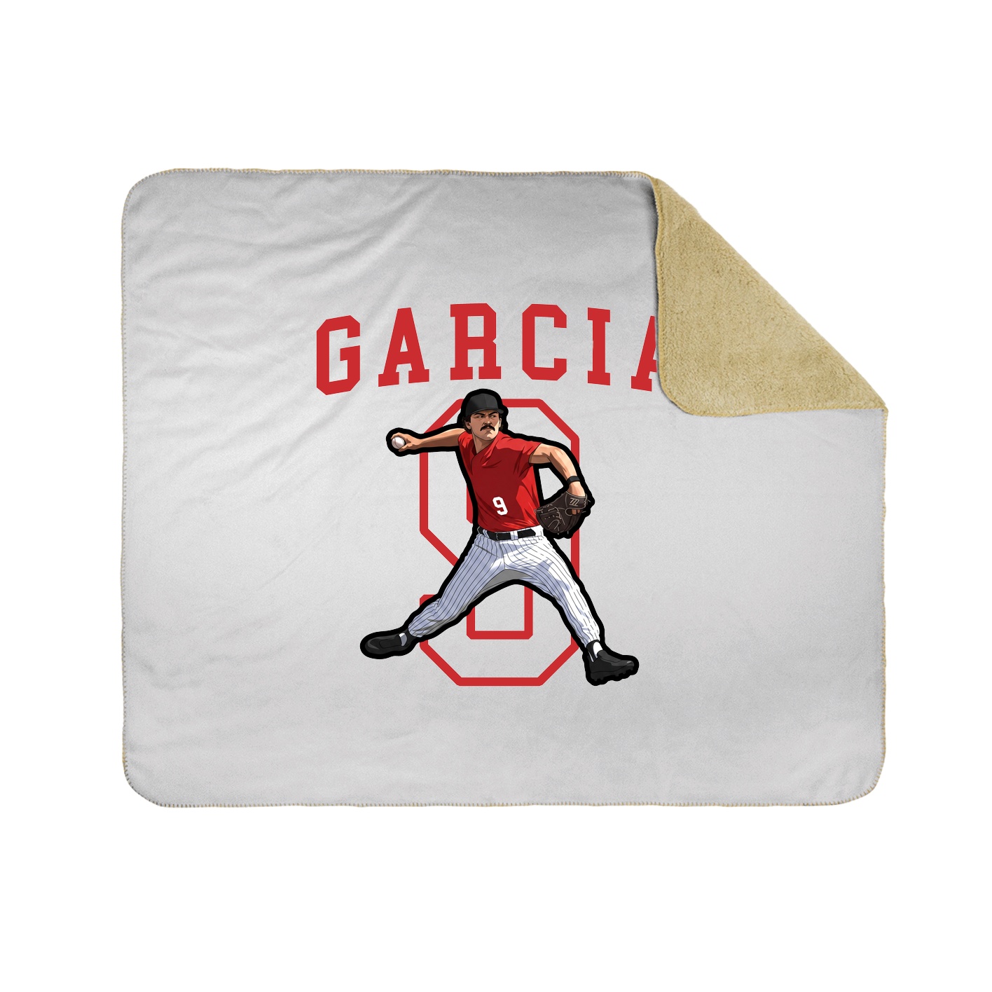 50x60 Sherpa Lined Throw Blanket