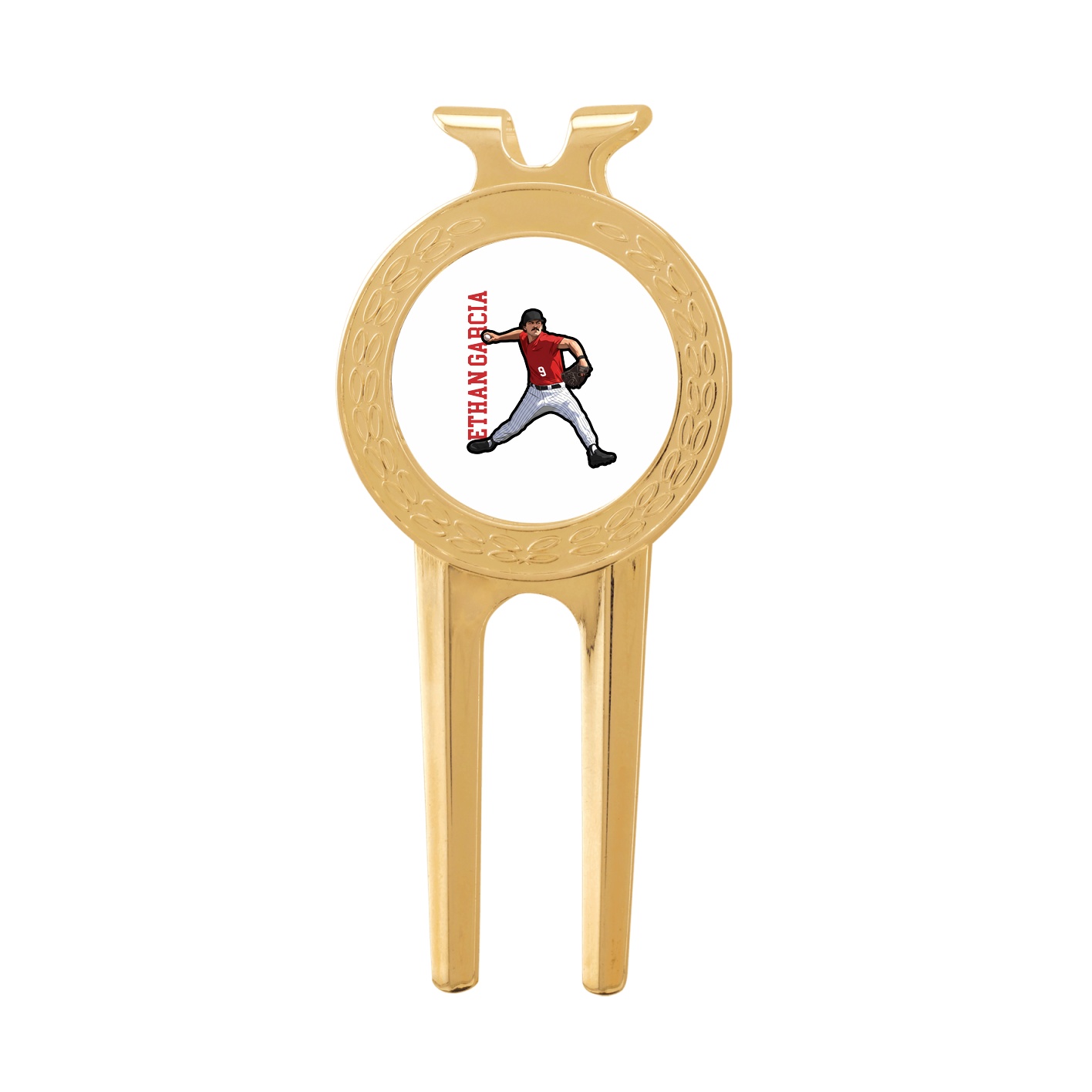 Divot Tool with Ball Marker — Name Vertical in Classic