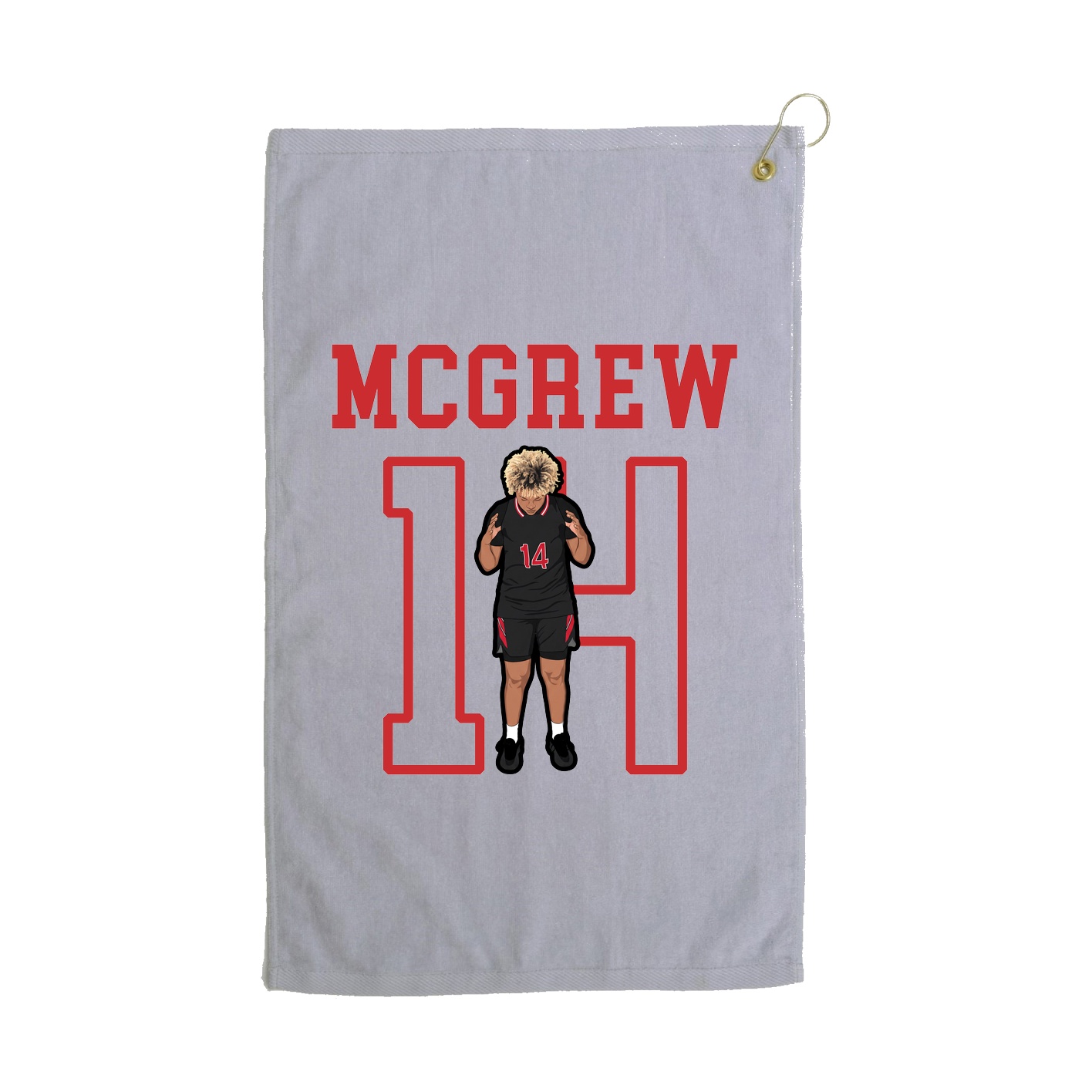 Golf Towel — Shirsey in Grey
