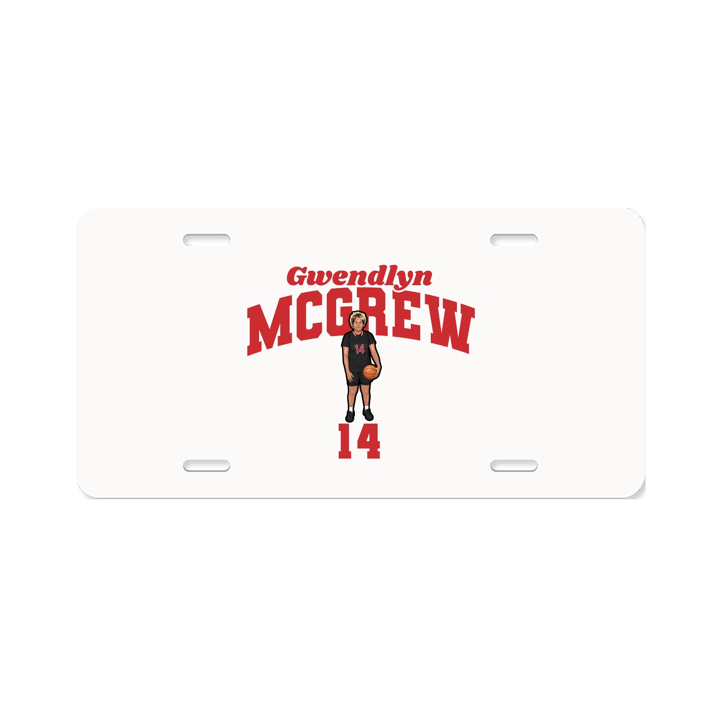 License Plate — Signature Arch in Classic