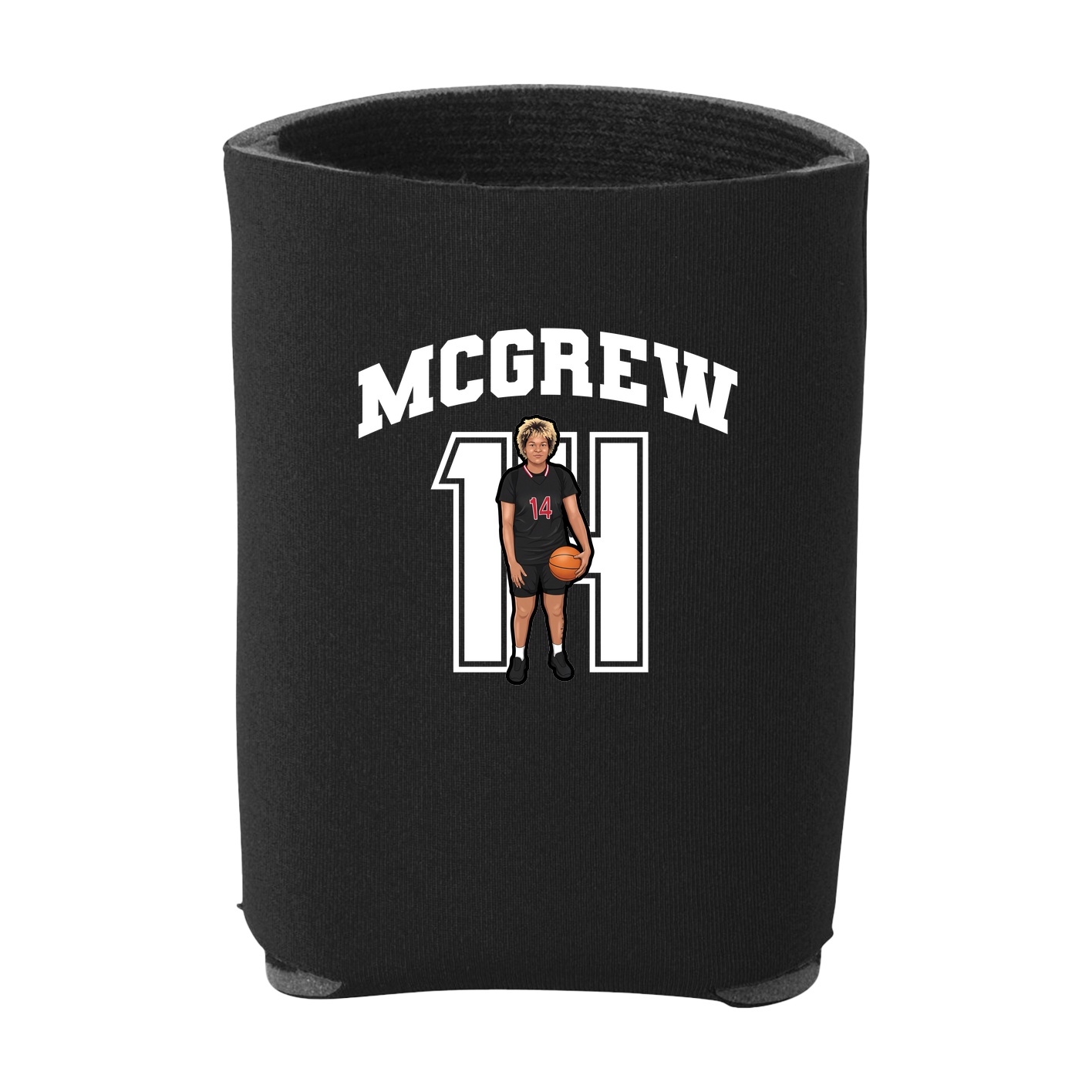 Can Holder — Number in Black