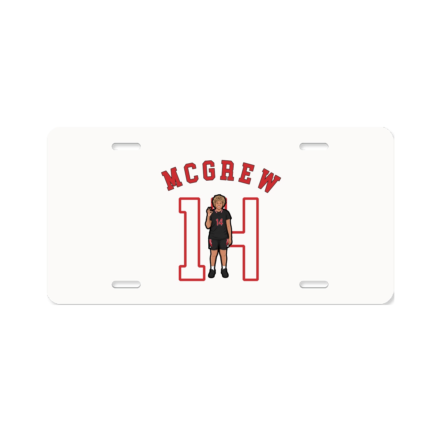 License Plate — Shirsey Arch in Classic