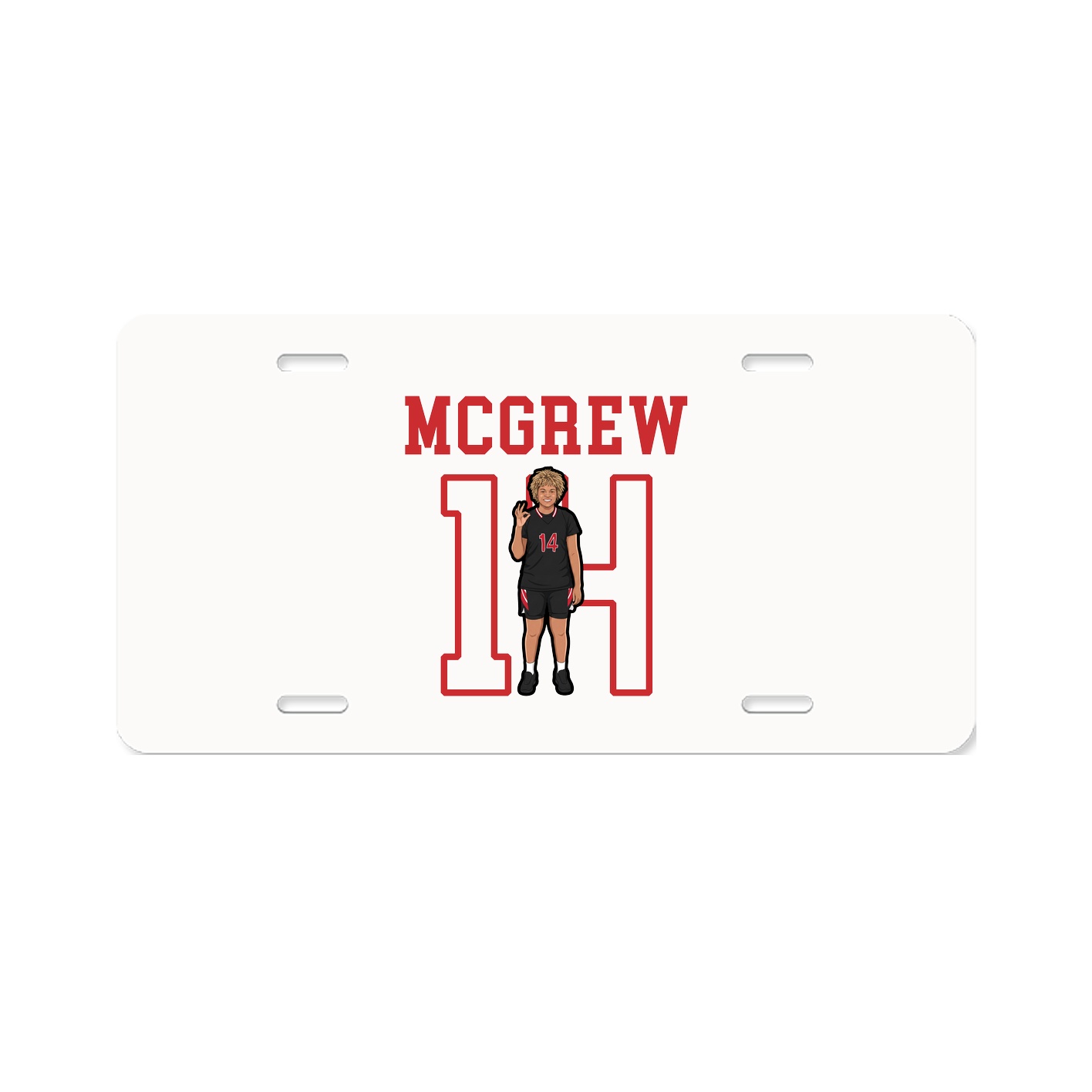 License Plate — Shirsey in Classic