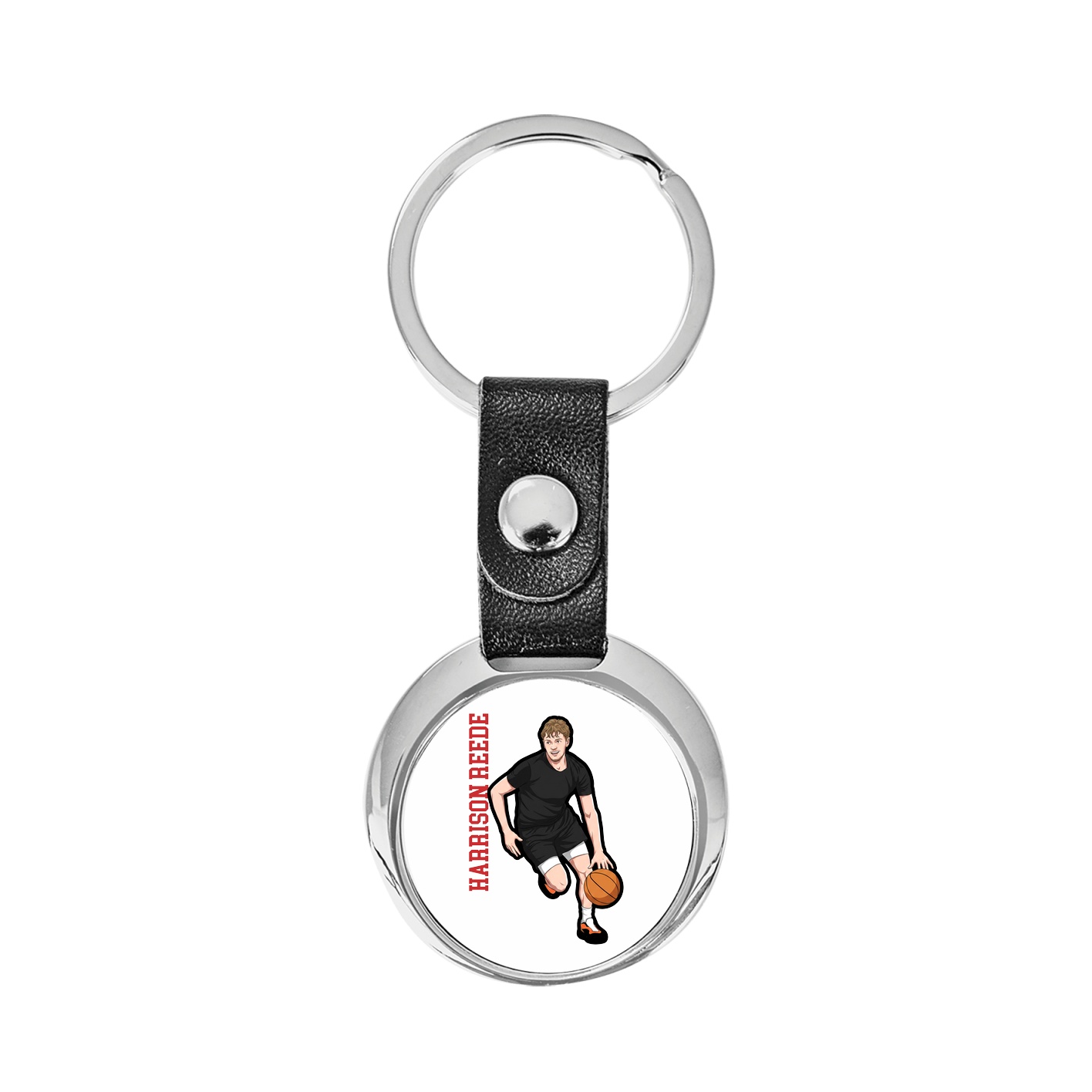 Key Chain — Name Vertical in Classic