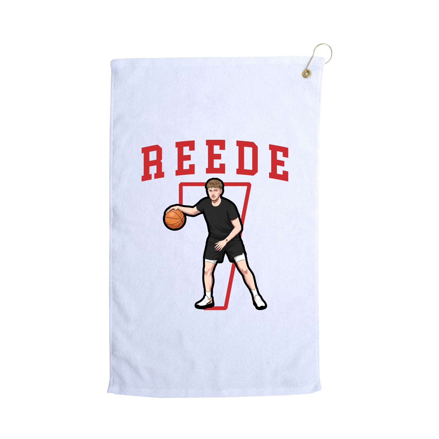 Golf Towel — Shirsey in White