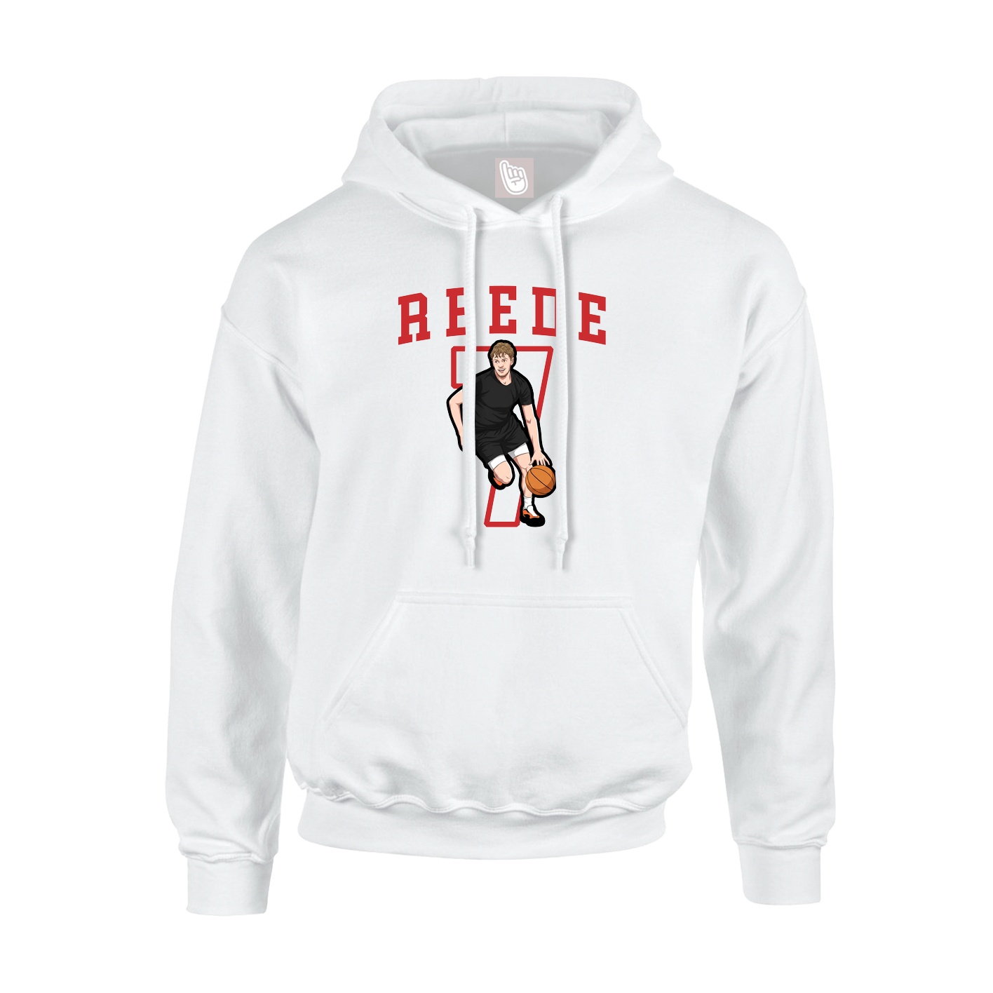 Youth Hoodie — Shirsey in White