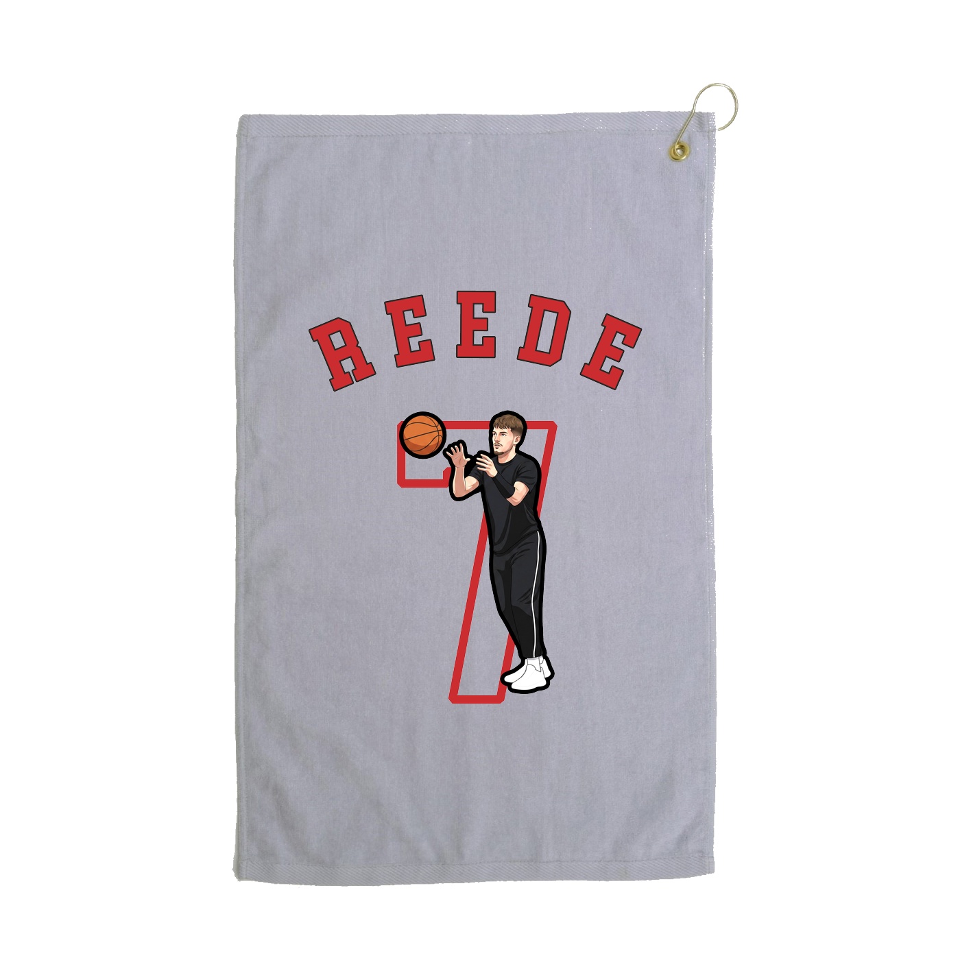 Golf Towel — Shirsey Arch in Grey