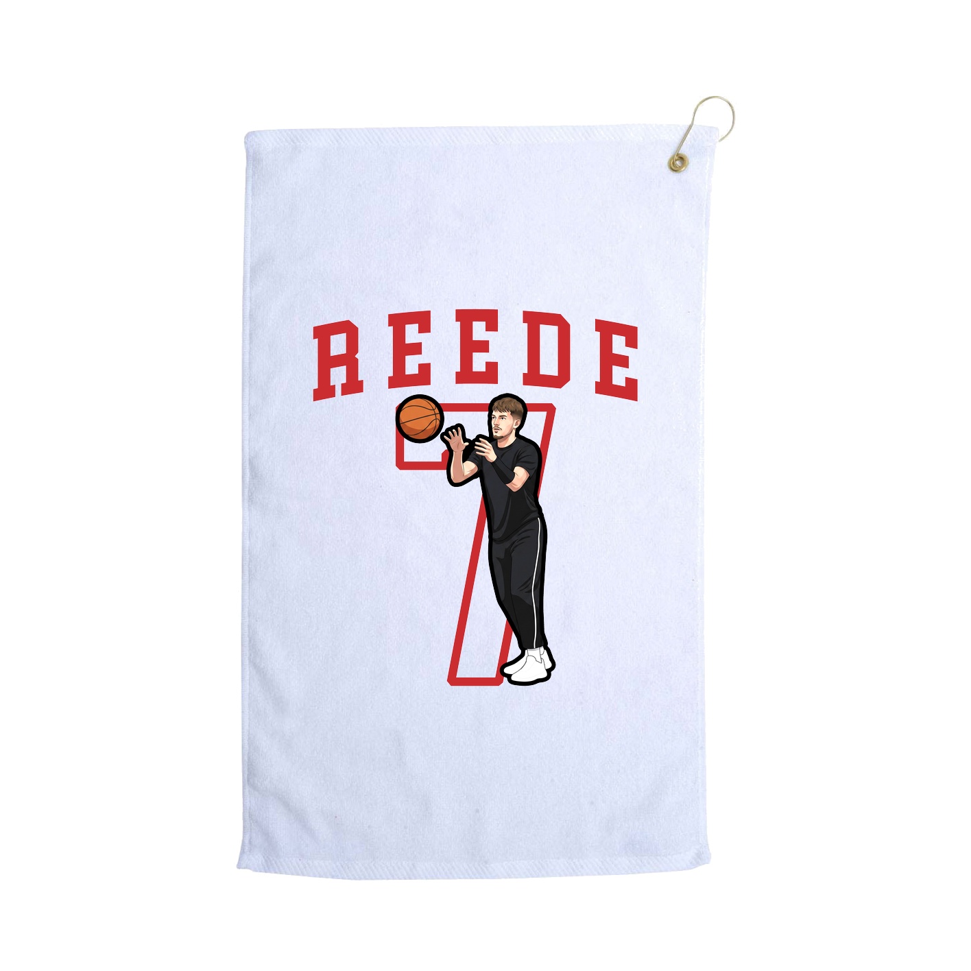 Golf Towel — Shirsey in White