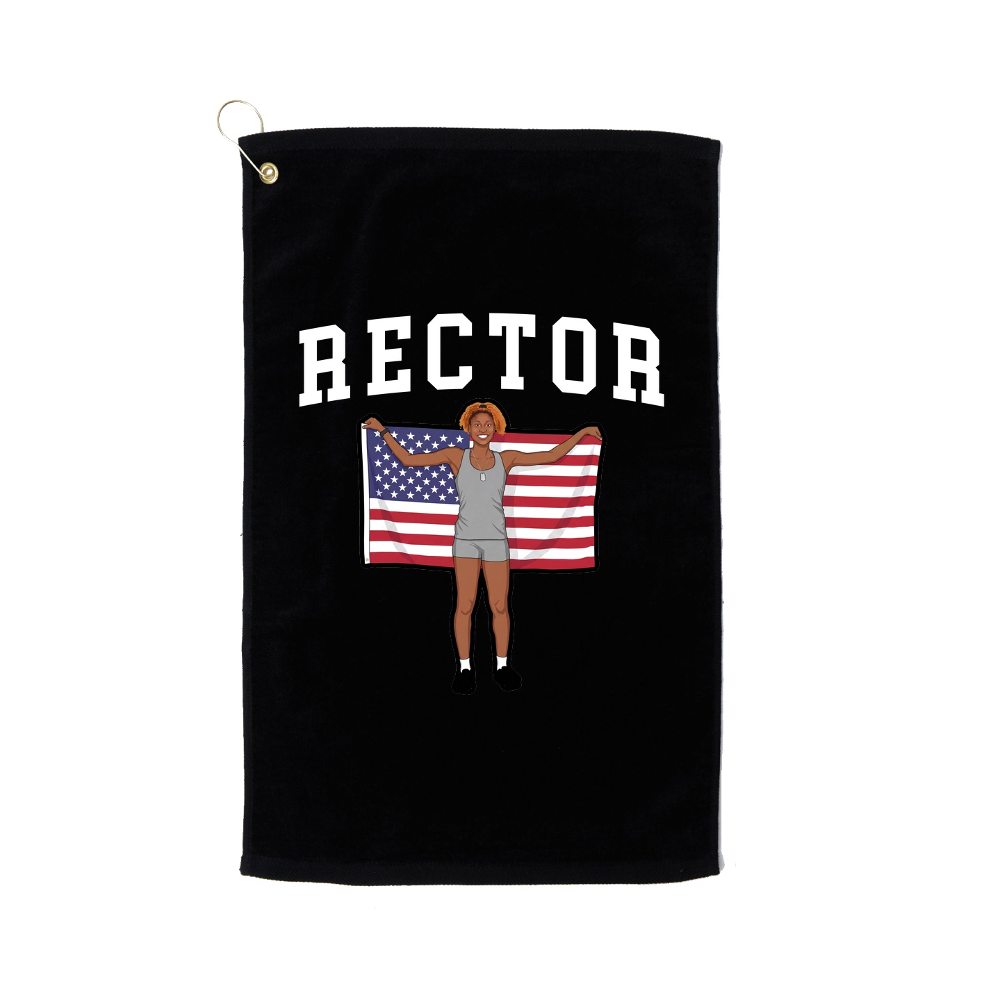 Golf Towel — Shirsey in Black