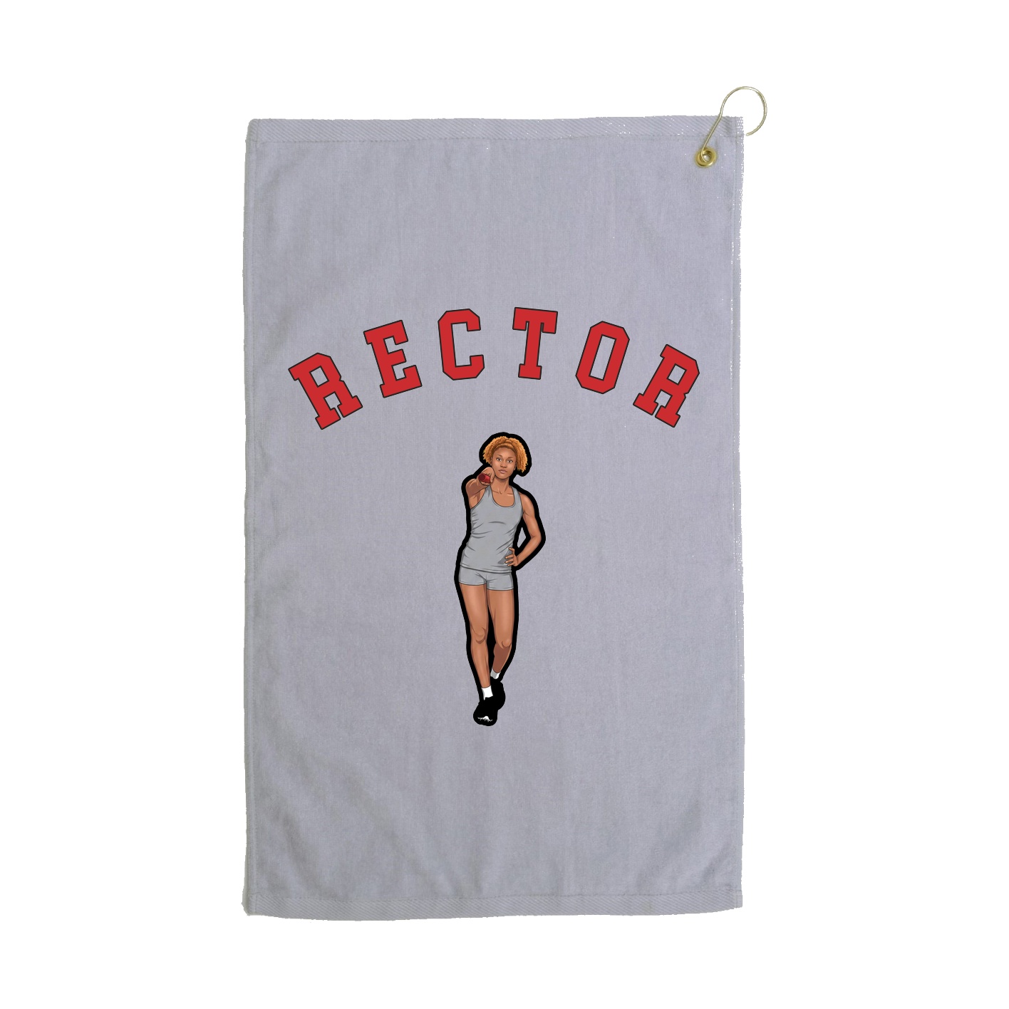 Golf Towel — Shirsey Arch in Grey